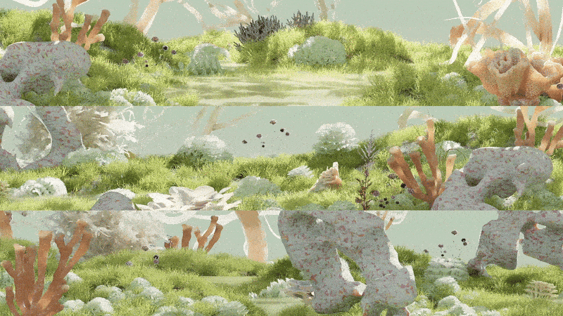 生命花园·芬芳季风 - cdf三亚国际免税城裸眼3D交互影像 / 某集体MOUJITI ART+TECH