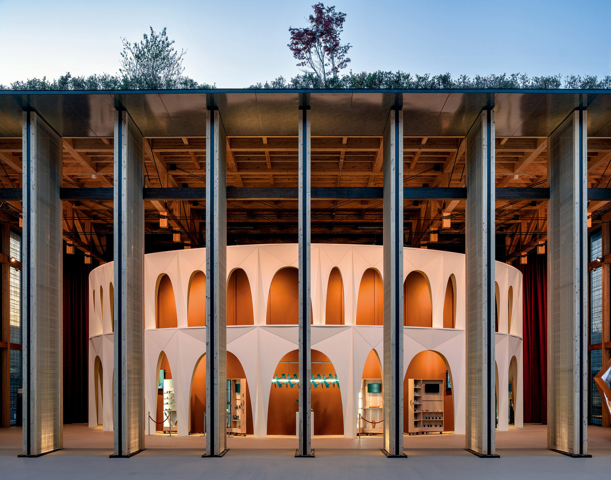 2025年大阪世博会 意大利馆 / Mario Cucinella Architects, Yoshiki Matsuda Architects