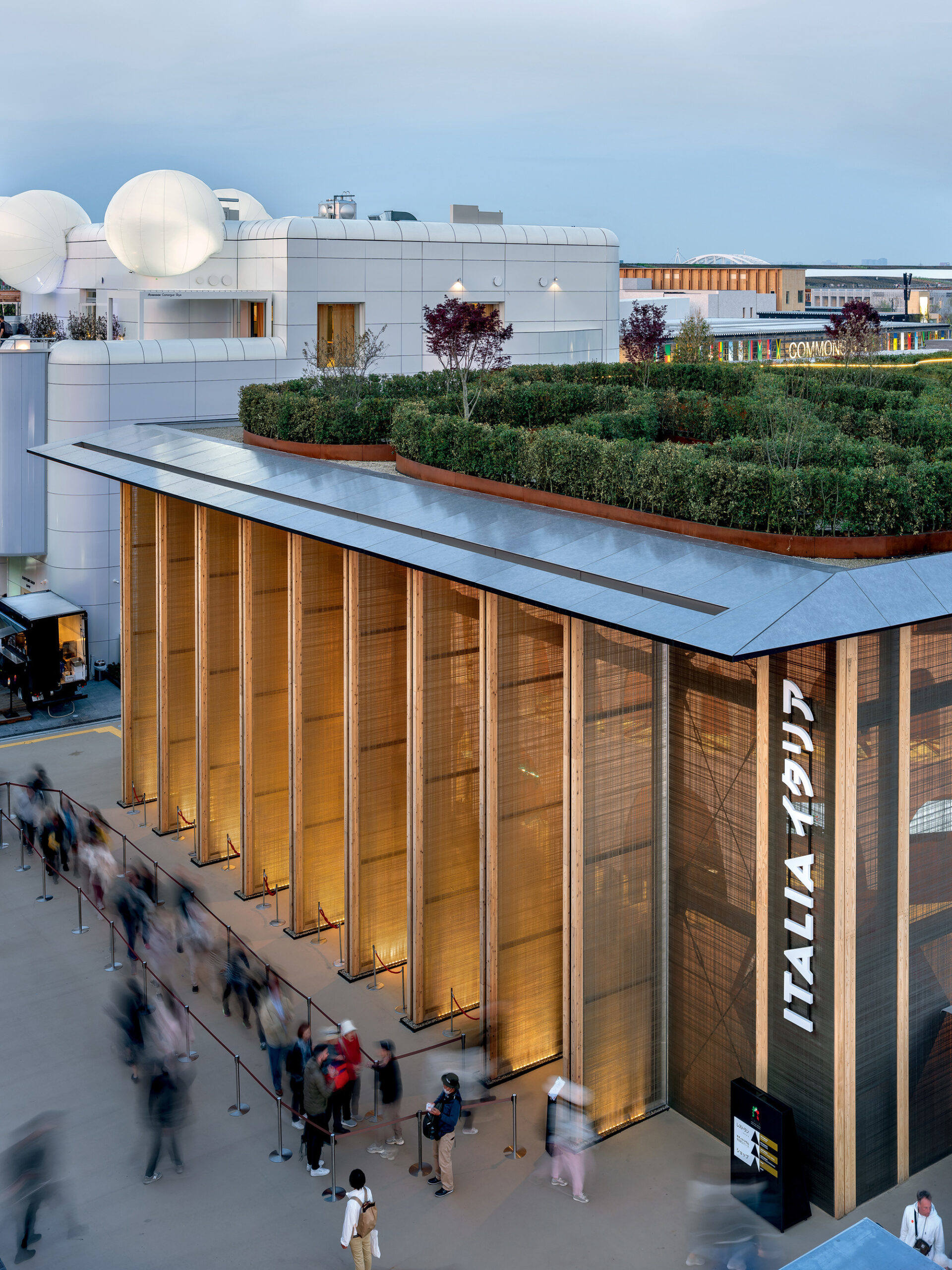 2025年大阪世博会 意大利馆 / Mario Cucinella Architects, Yoshiki Matsuda Architects