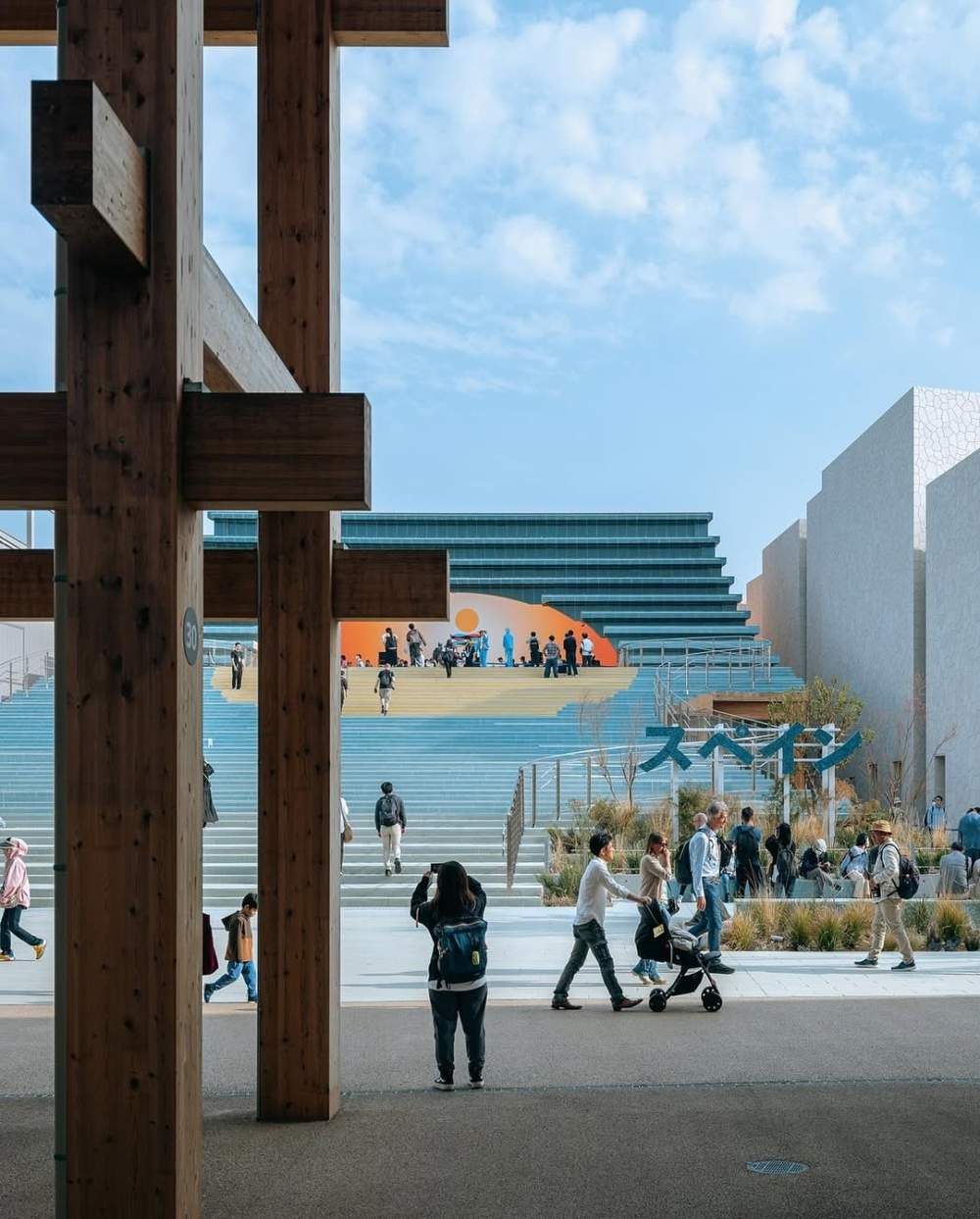 2025大阪世博会西班牙馆: 从“黒潮”出发，开启一场海洋与阳光的沉浸之旅 / ENORME Studio, EXTUDIO, SMART AND GREEN DESIGN