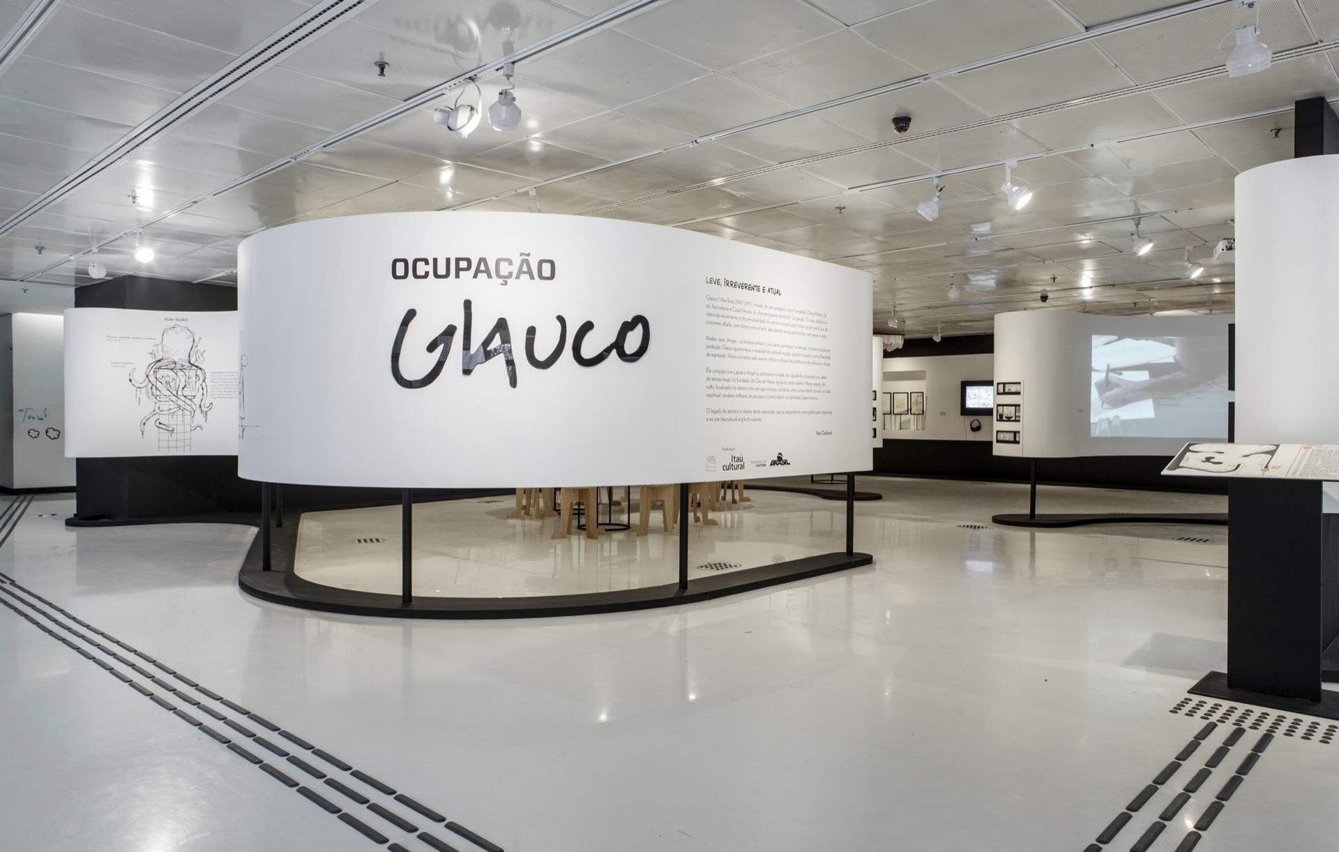“Ocupação Glauco”漫画艺术展，巴西 / Theresa Faria