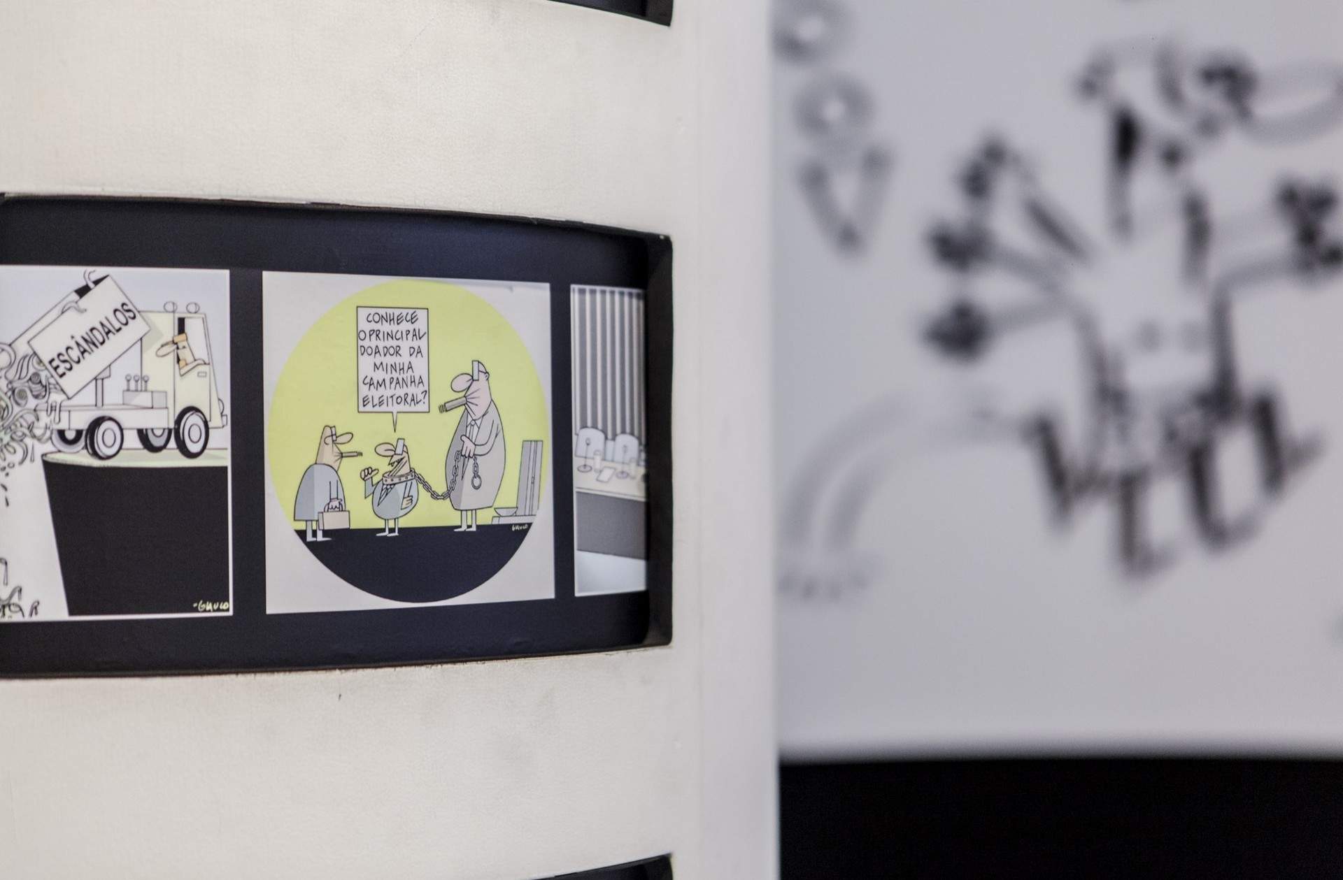 “Ocupação Glauco”漫画艺术展，巴西 / Theresa Faria