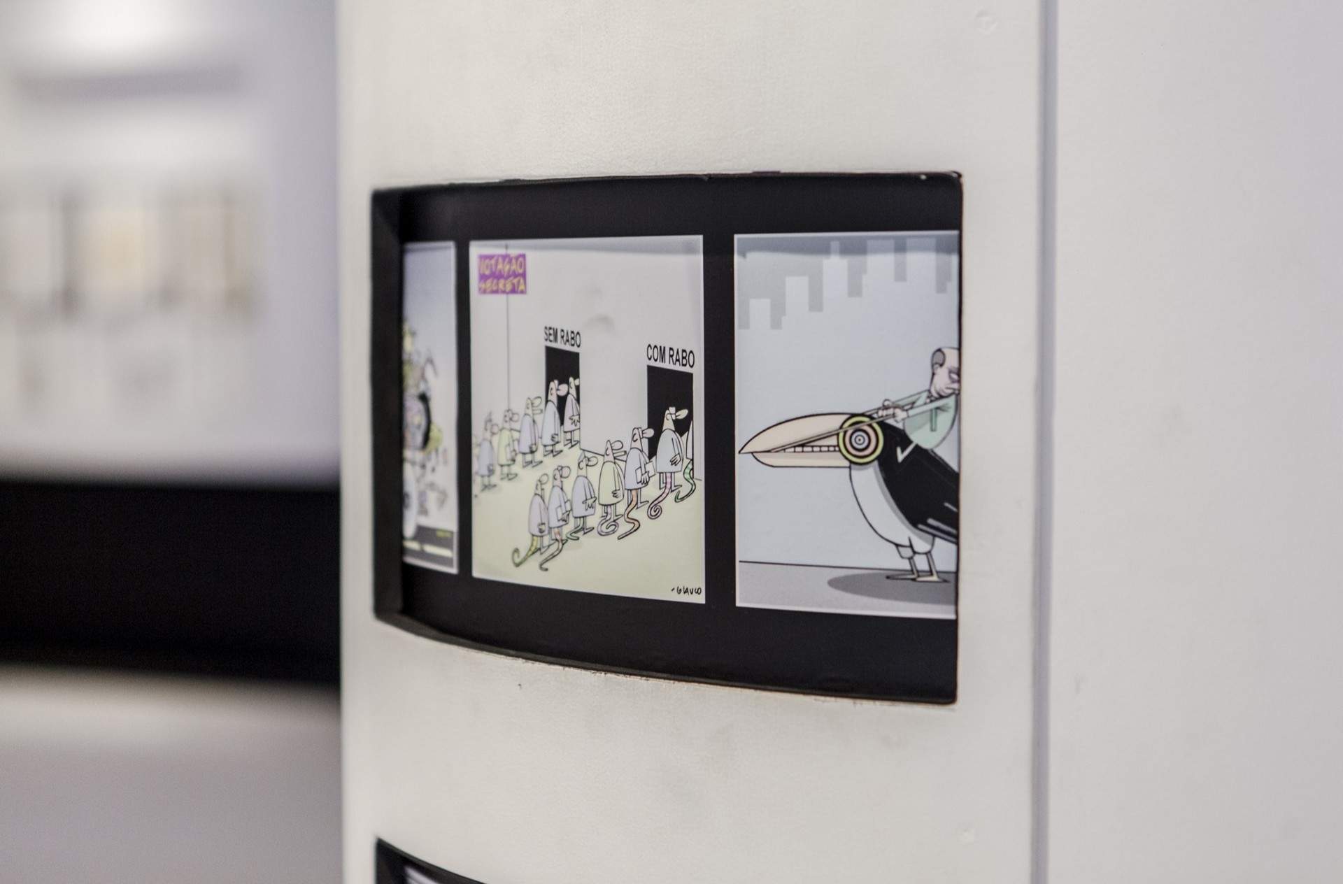 “Ocupação Glauco”漫画艺术展，巴西 / Theresa Faria