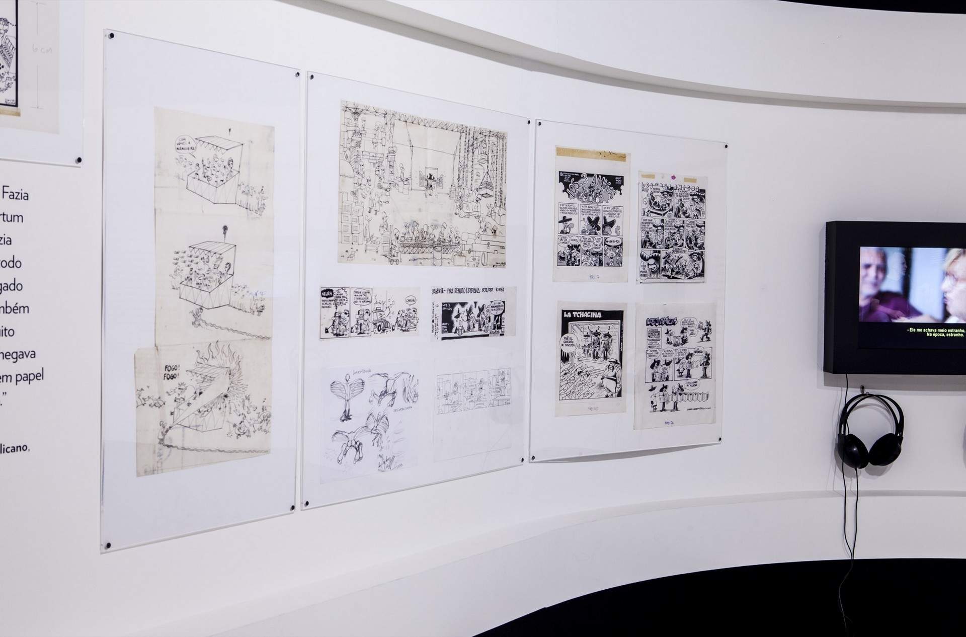 “Ocupação Glauco”漫画艺术展，巴西 / Theresa Faria