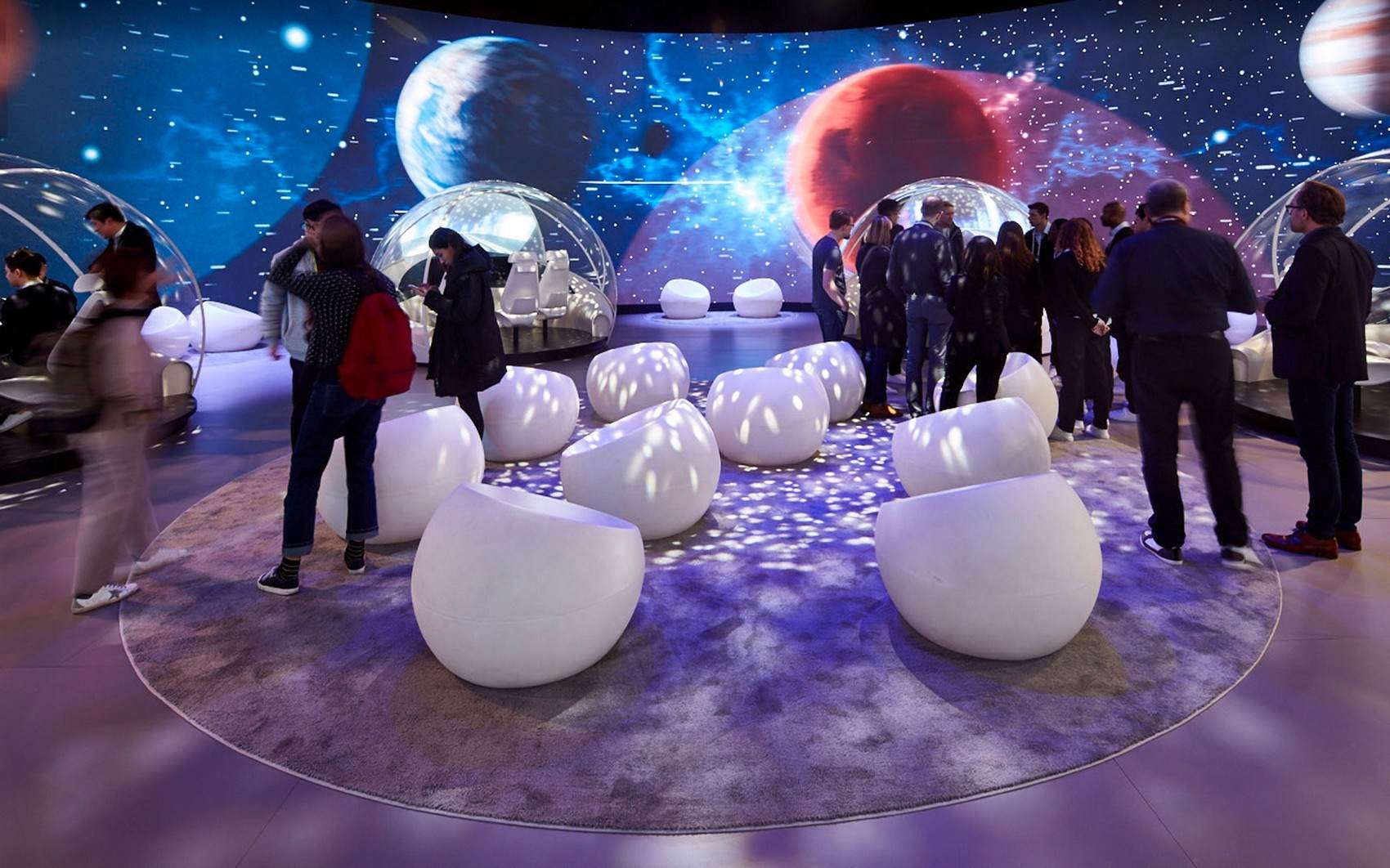 拉斯维加斯CES2019 韩国现代汽车展台——描绘属于你的世界 / ATELIER BRÜCKNER