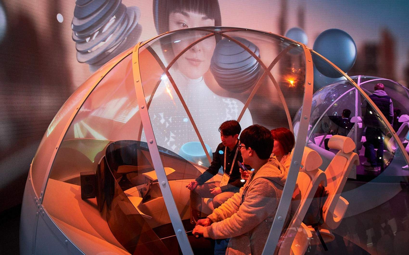 拉斯维加斯CES2019 韩国现代汽车展台——描绘属于你的世界 / ATELIER BRÜCKNER