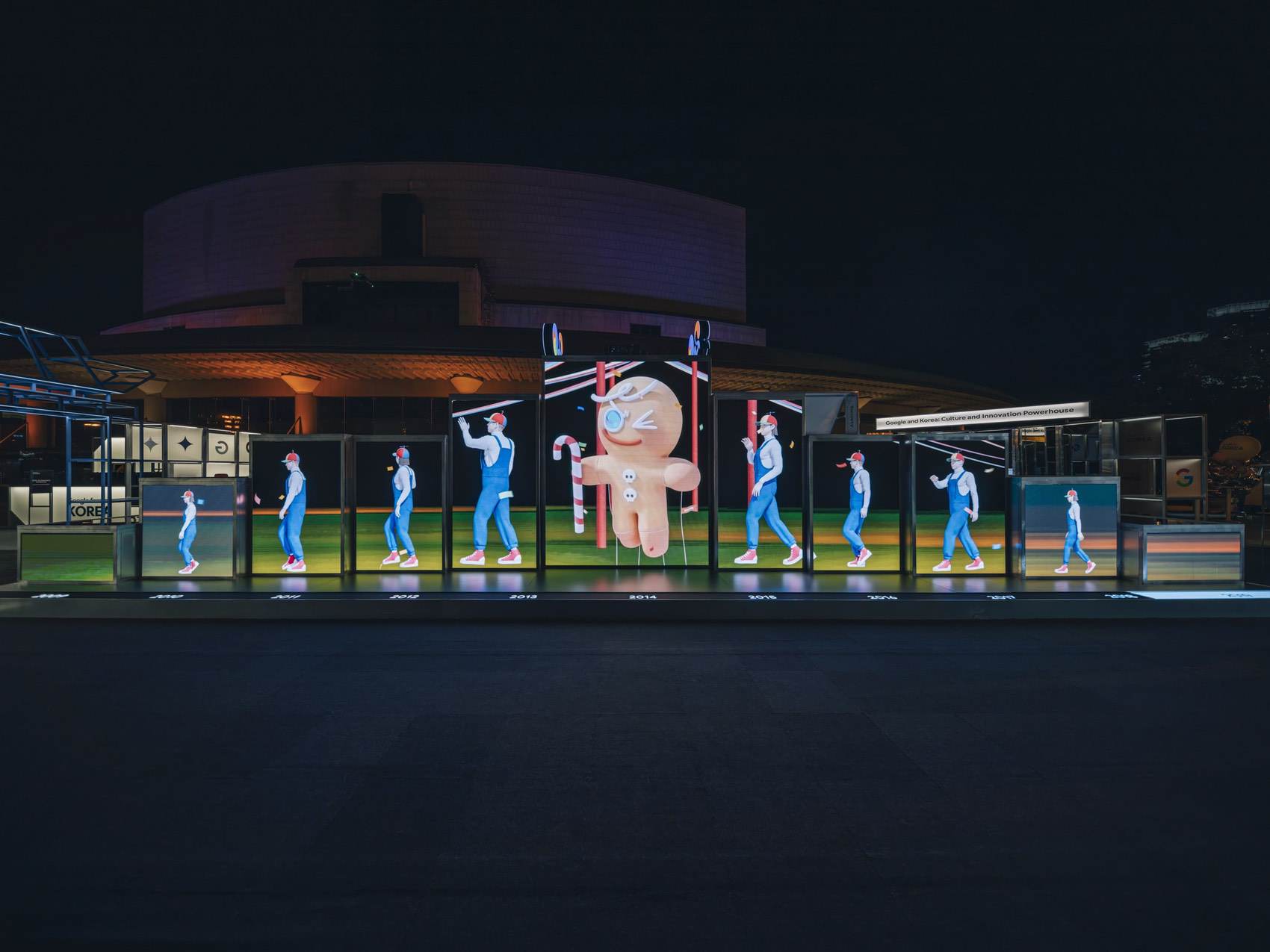 Google for Korea 2024：谷歌韩国20周年互动展览 / Rebel9