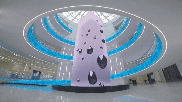 乌镇世界互联网科技馆中庭装置《和合共融》 / 某集体MOUJITI ART+TECH