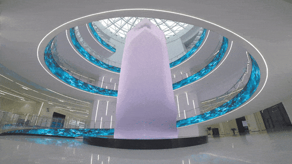 乌镇世界互联网科技馆中庭装置《和合共融》 / 某集体MOUJITI ART+TECH