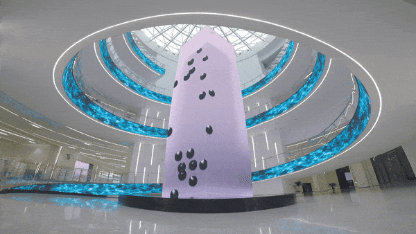 乌镇世界互联网科技馆中庭装置《和合共融》 / 某集体MOUJITI ART+TECH