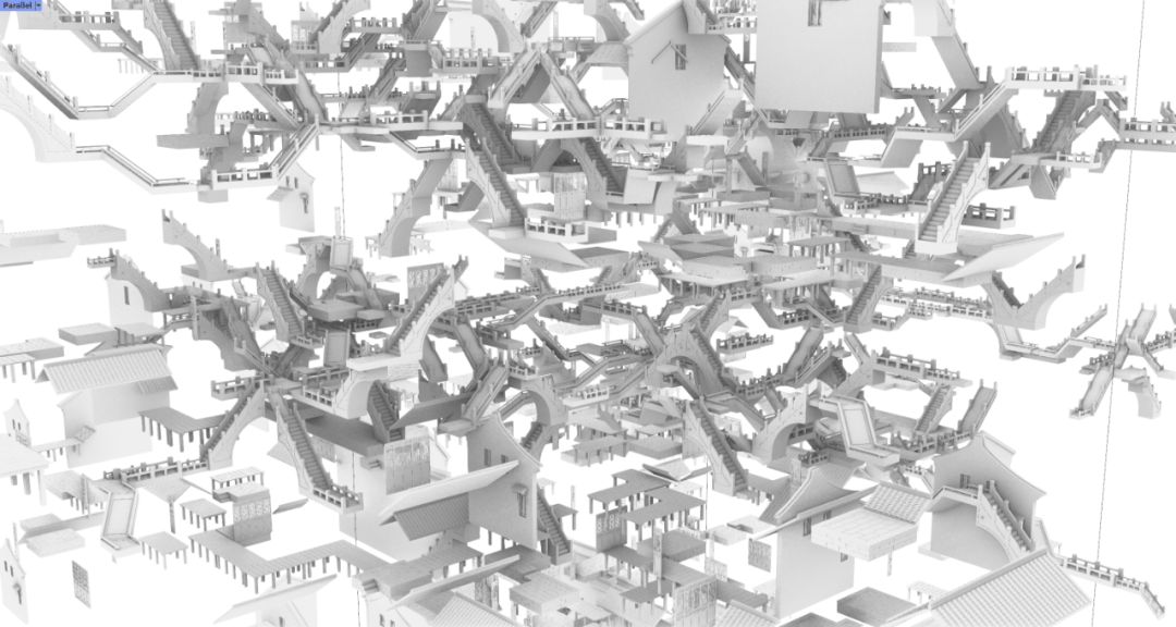 乌镇世界互联网科技馆中庭装置《和合共融》 / 某集体MOUJITI ART+TECH