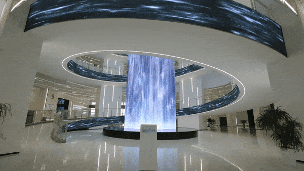 乌镇世界互联网科技馆中庭装置《和合共融》 / 某集体MOUJITI ART+TECH