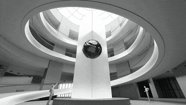 乌镇世界互联网科技馆中庭装置《和合共融》 / 某集体MOUJITI ART+TECH