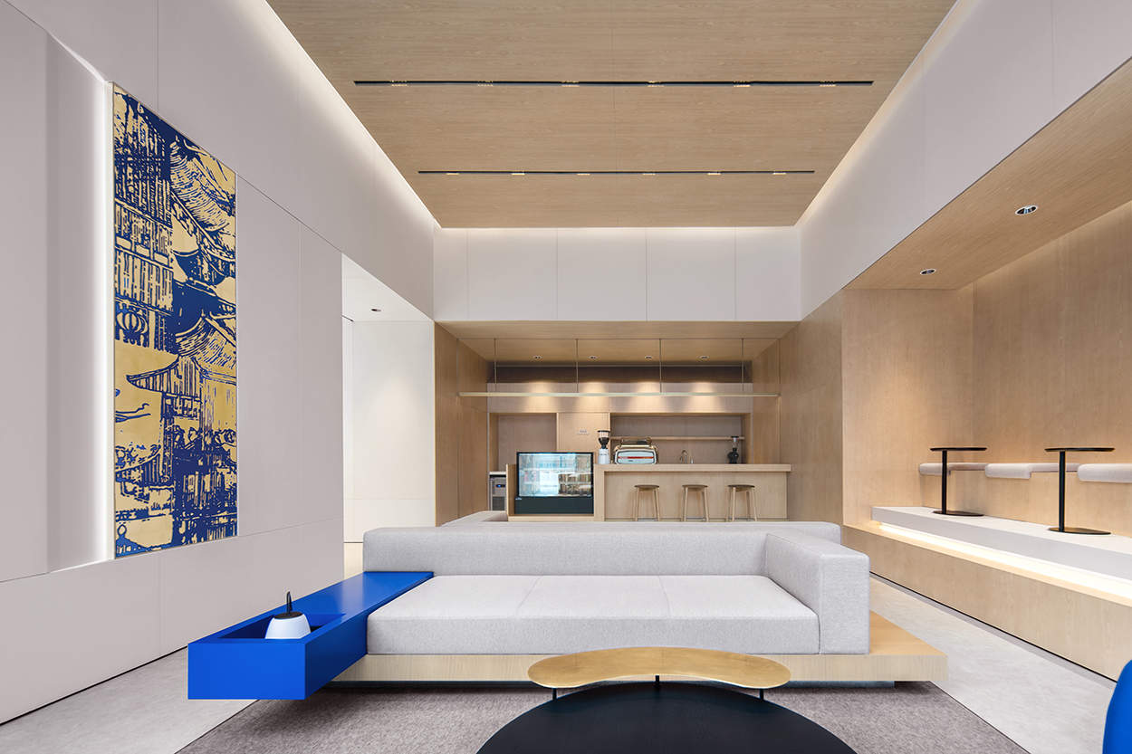 ZEEKR极氪中心·西安南湖金座店 - 在现代空间中体现古城魅力 / MOC DESIGN