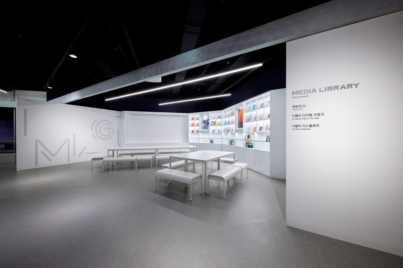 韩国首尔 G博物馆-互动图书馆 / Rebel9