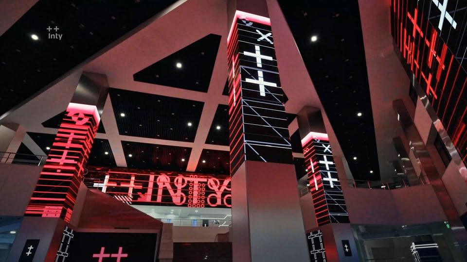 俄罗斯谢切诺夫大学数字化展厅数字媒体创意 / Inty++