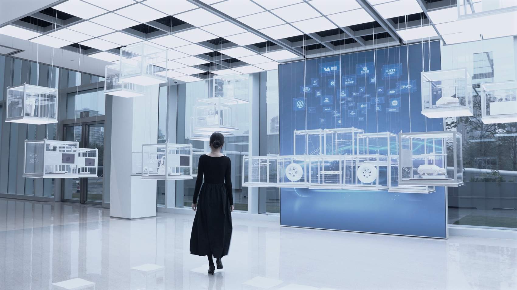 福州，恒申集团「大隐于市」体验中心：32组升降盒子解构化工产业隐形脉络 / VAVESTUDIO