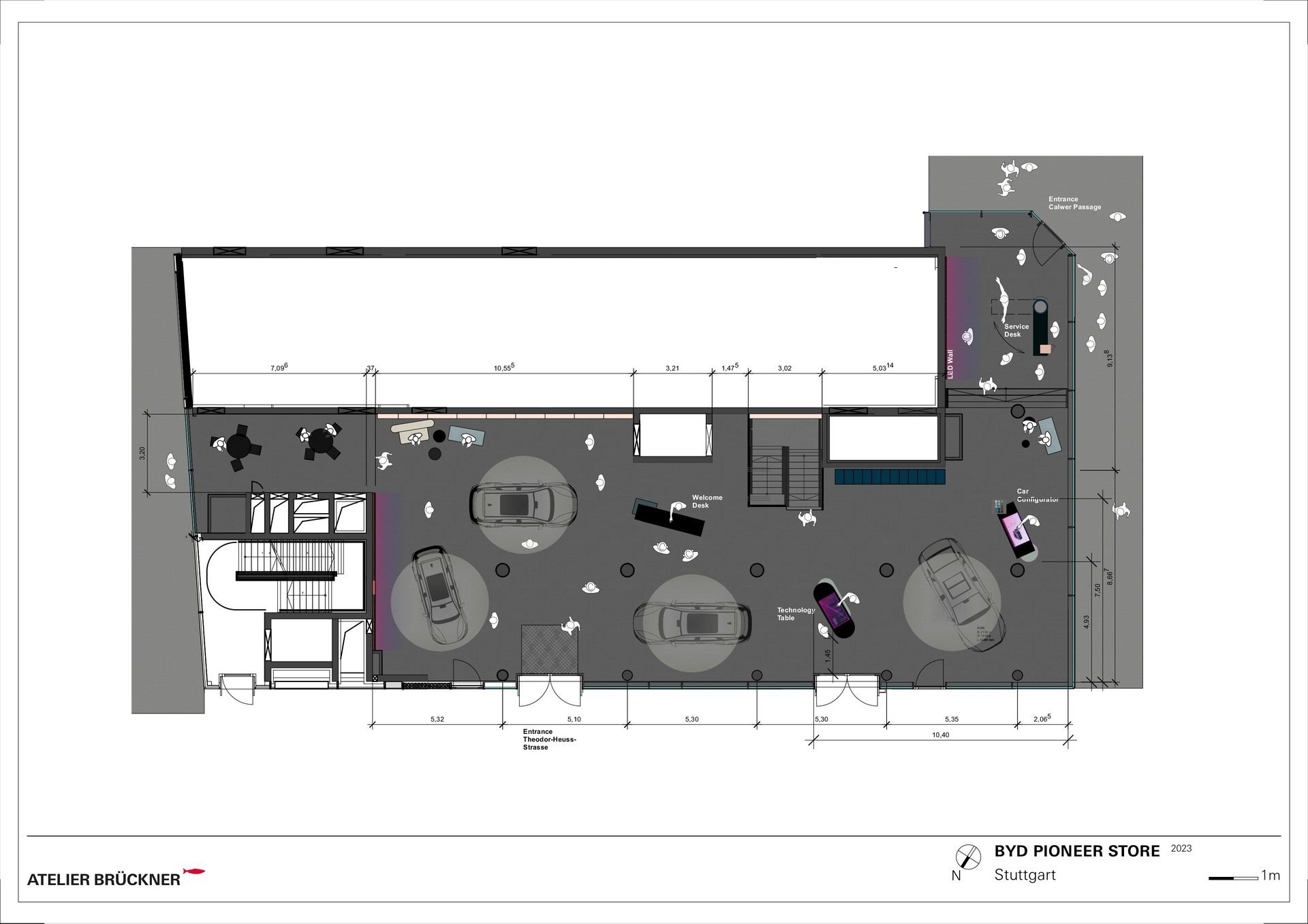 斯图加特,BYD比亚迪先锋店 / ATELIER BRÜCKNER布鲁克纳工作室