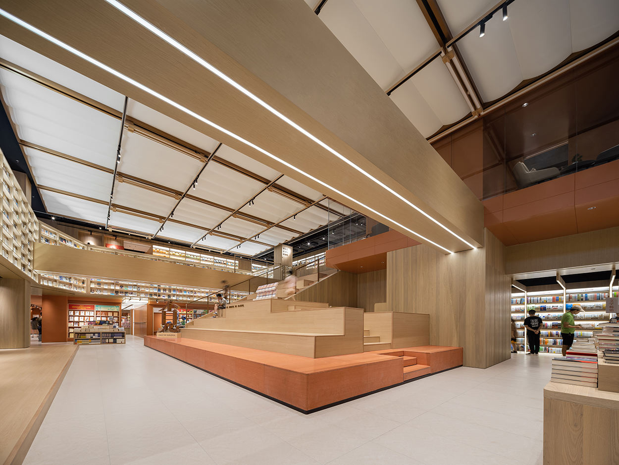 覔书店“以公共剧场为引，构筑文化型共享社区”，广州黄埔大悦汇店 / MOC DESIGN