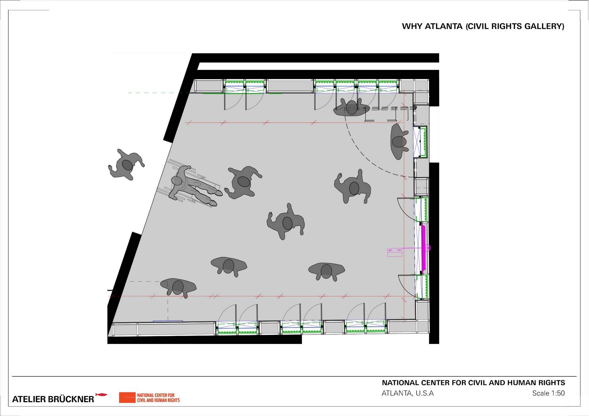 亚特兰大民权与人权中心 / ATELIER BRÜCKNER布鲁克纳工作室