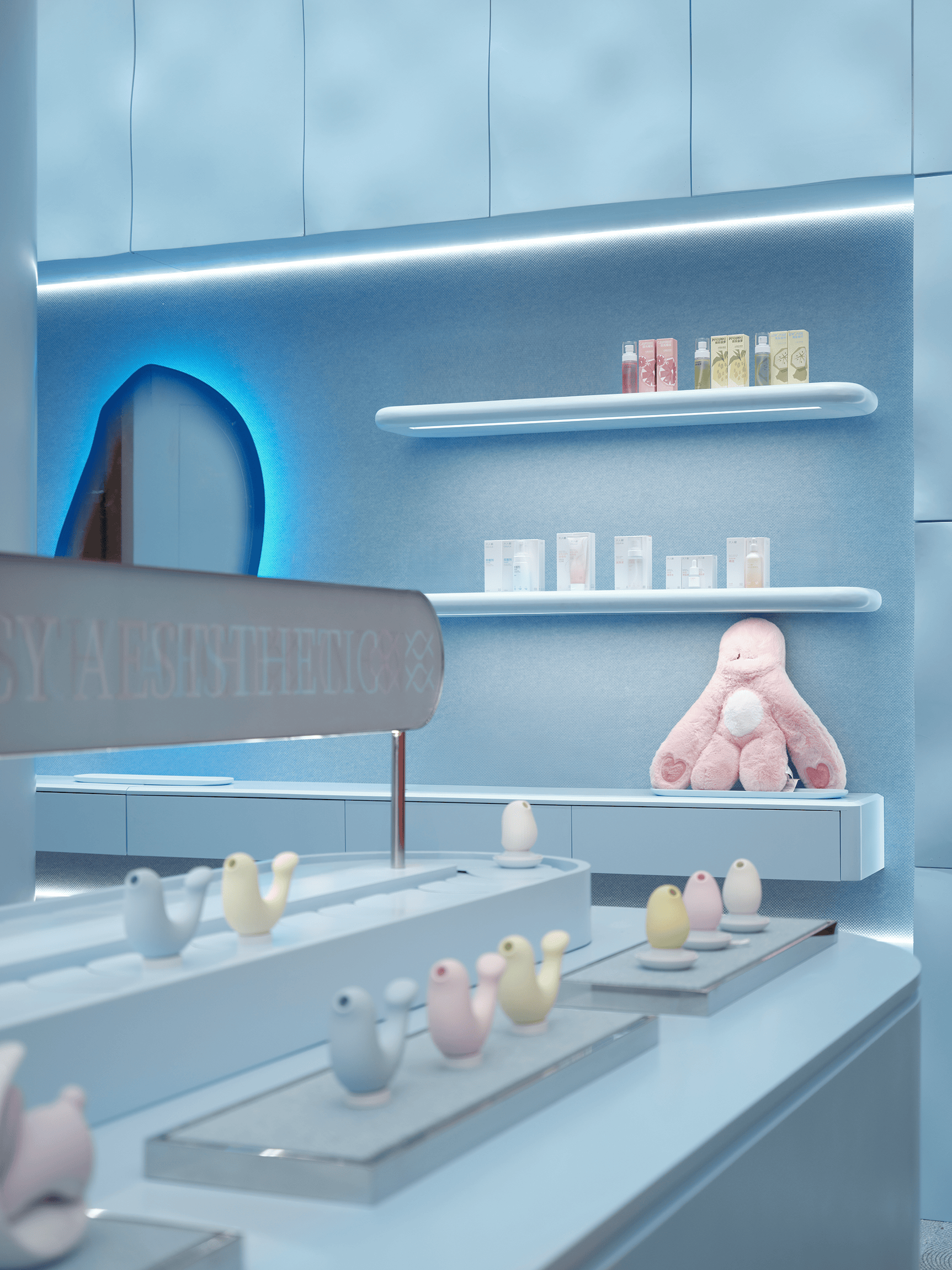 大人糖·漩洑水系秀场 展台设计 / E Studio 壹所设计工作室