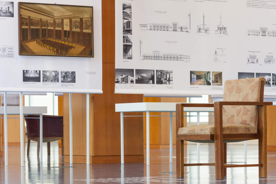 里斯本周活动中的临时展览“Porfírio Pardal Monteiro – 里斯本建筑师”项目 / P06 studio