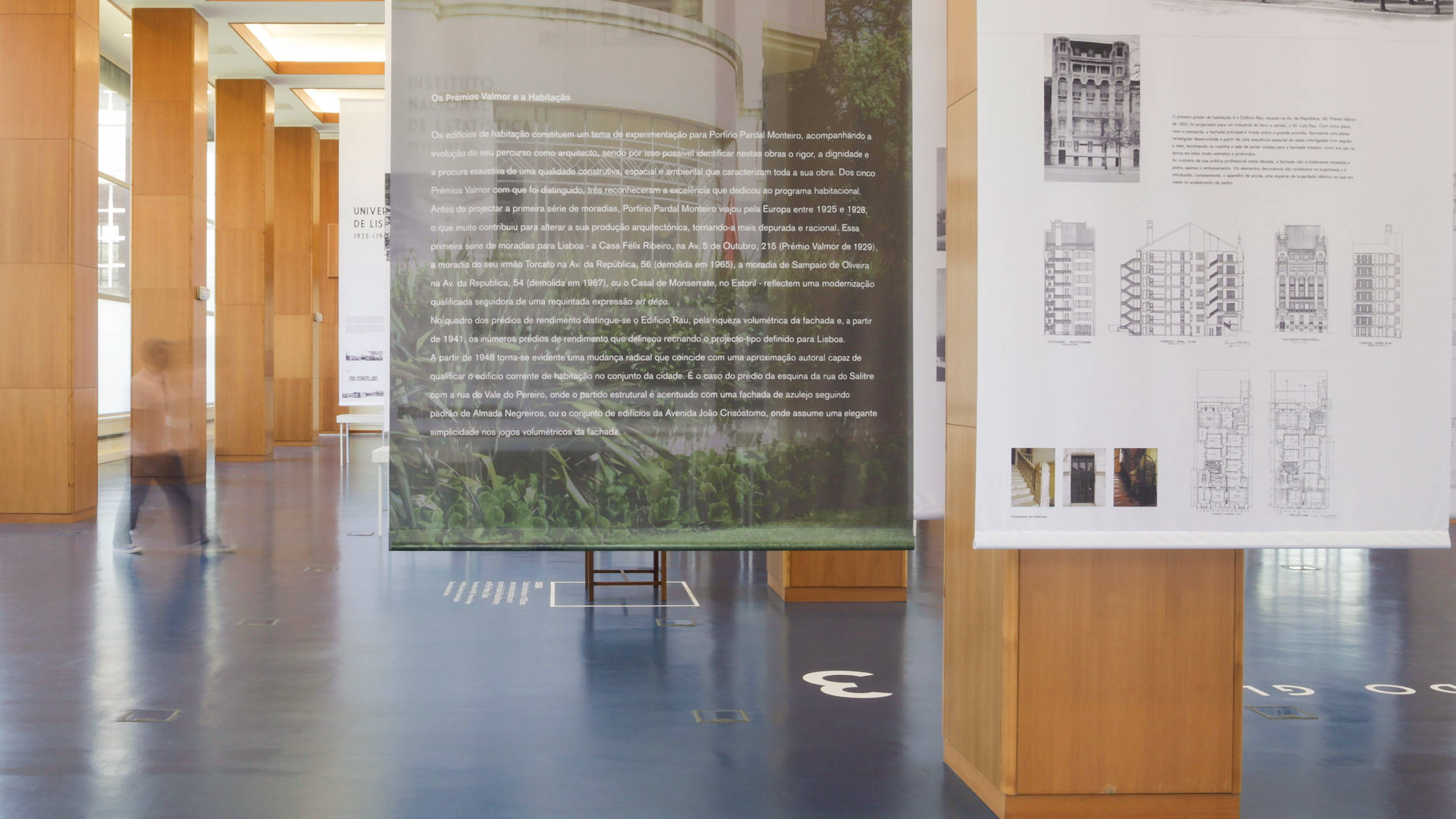 里斯本周活动中的临时展览“Porfírio Pardal Monteiro – 里斯本建筑师”项目 / P06 studio