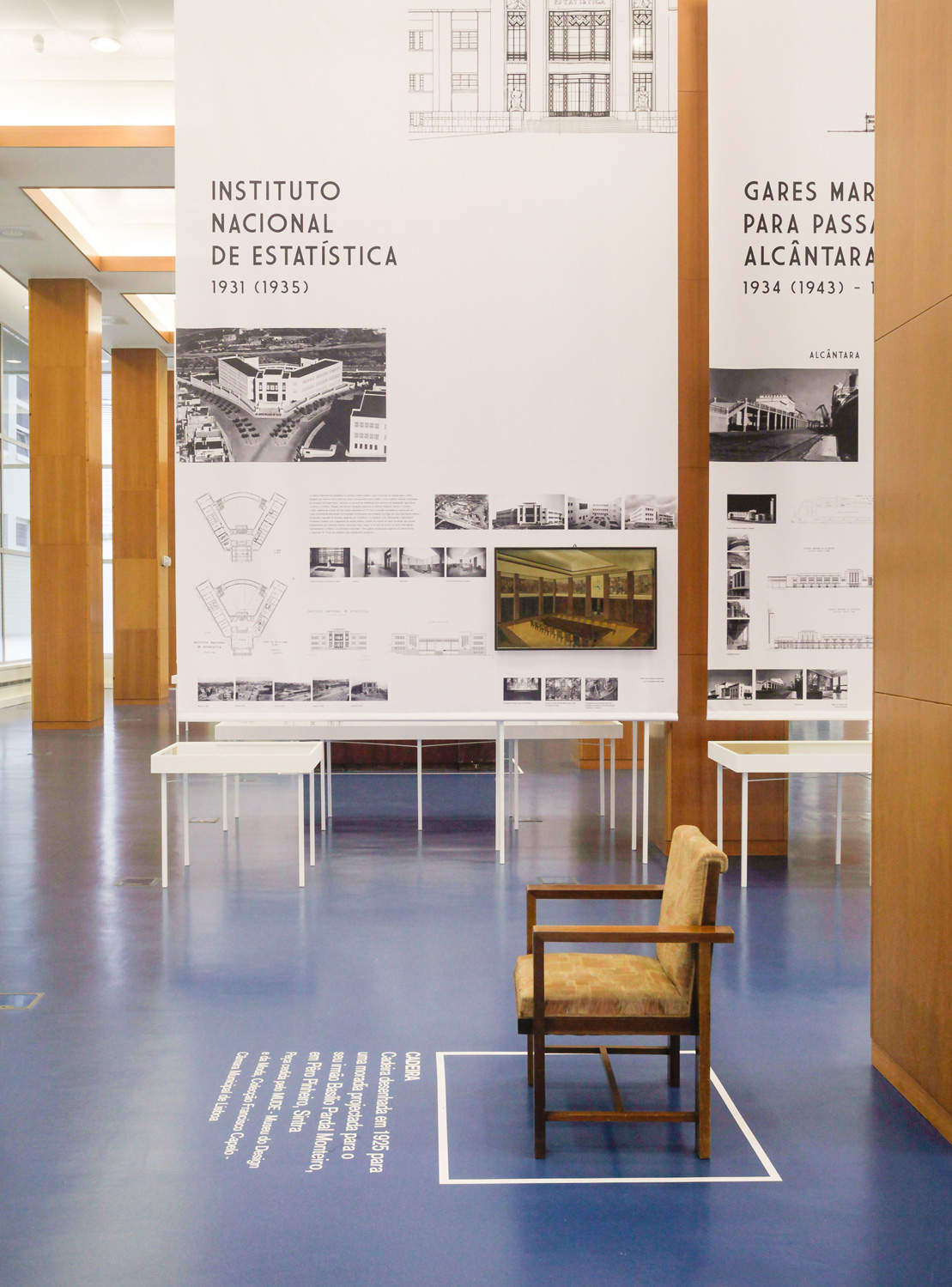 里斯本周活动中的临时展览“Porfírio Pardal Monteiro – 里斯本建筑师”项目 / P06 studio