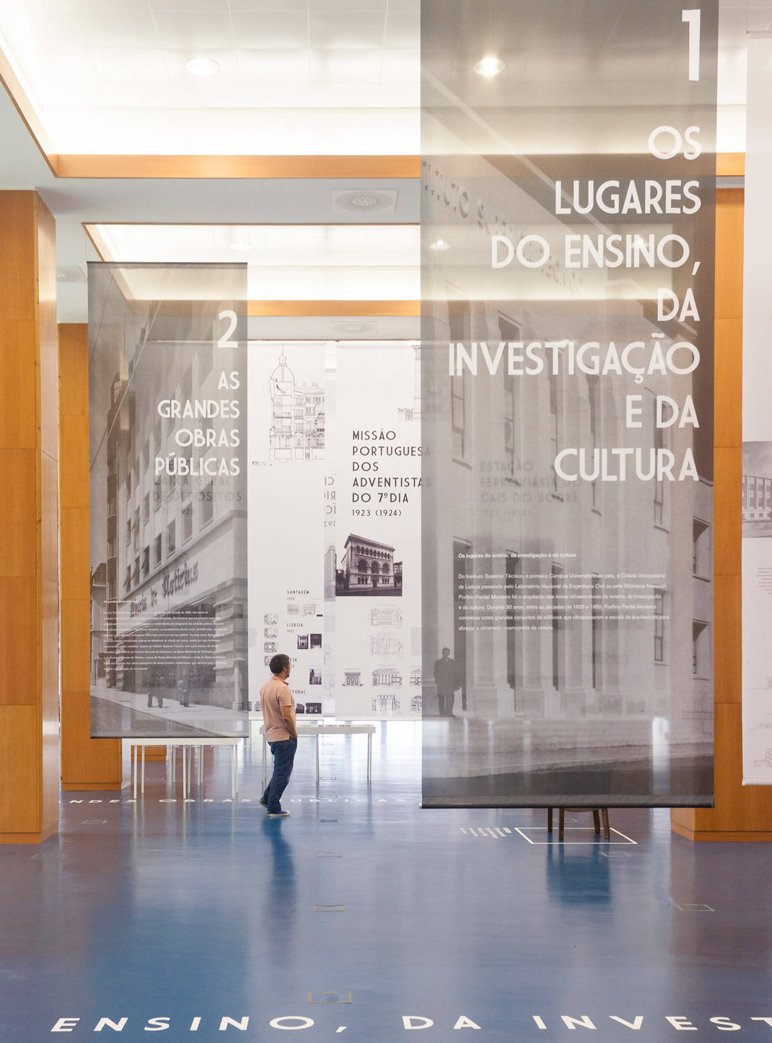 里斯本周活动中的临时展览“Porfírio Pardal Monteiro – 里斯本建筑师”项目 / P06 studio