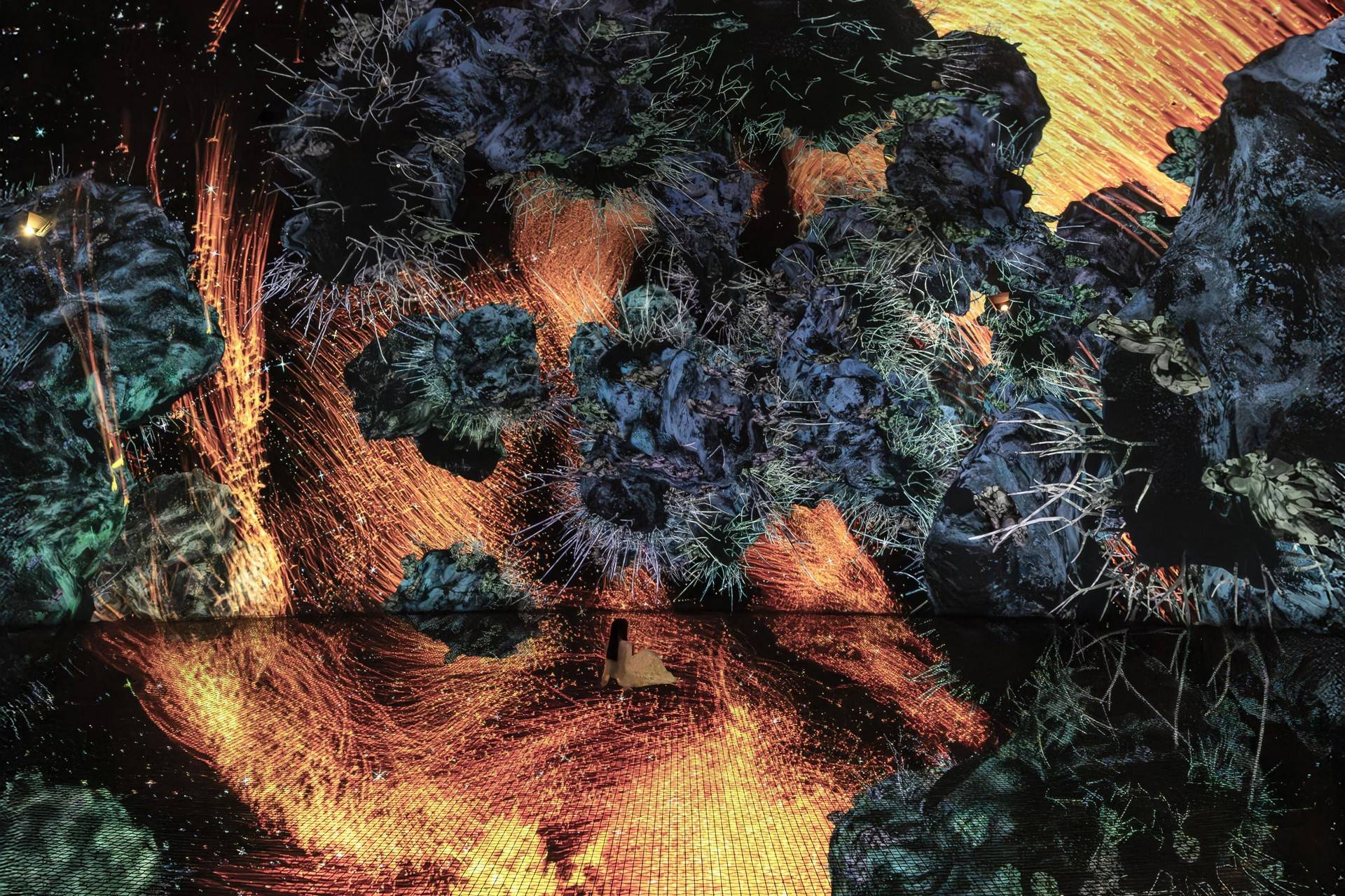 生命宇宙 Biocosmos / 阿布扎比teamLab★Phenomena