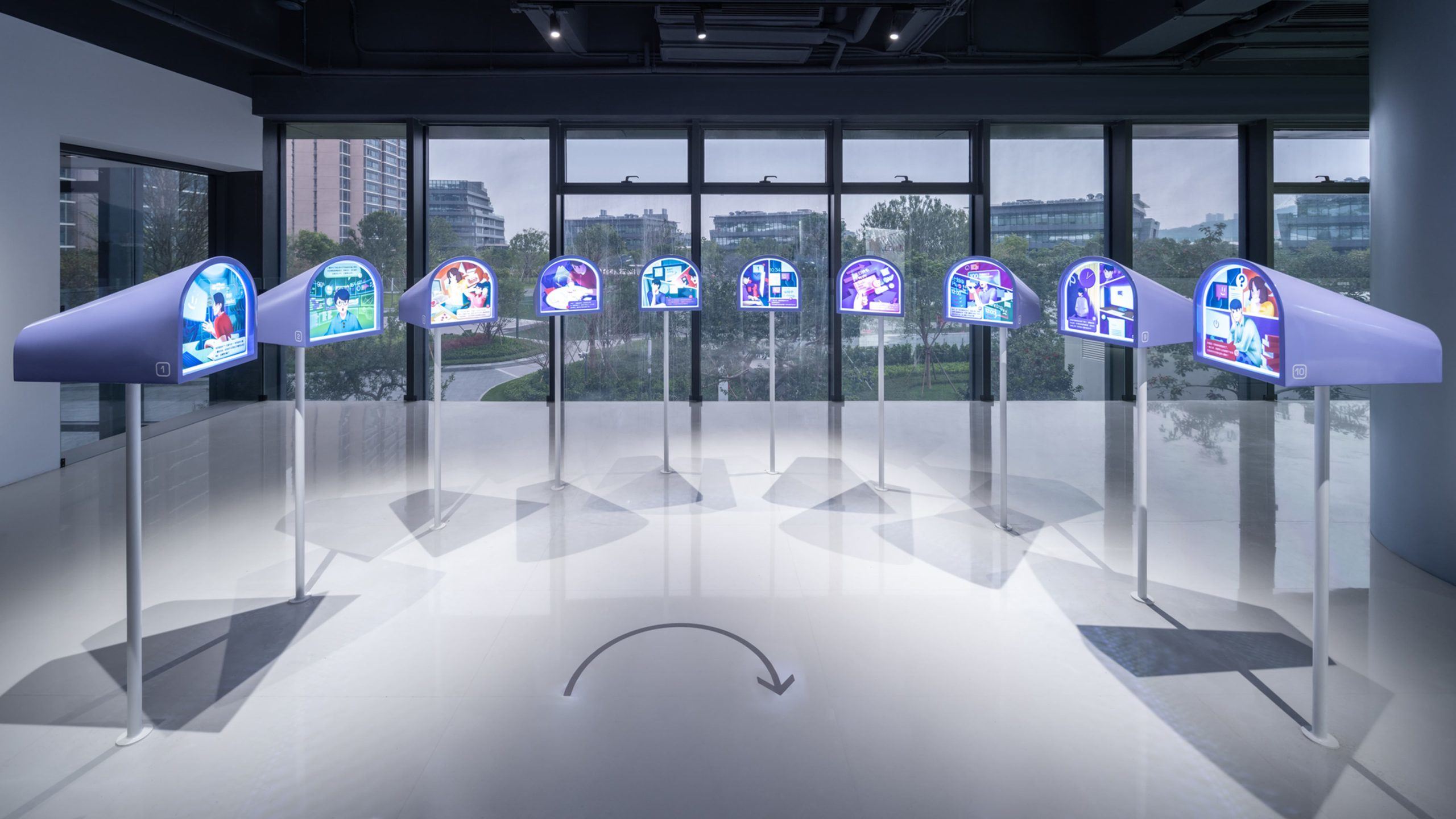 珠海金山软件园展厅，金山创想馆 - 明日之城展 / 直径叙事设计