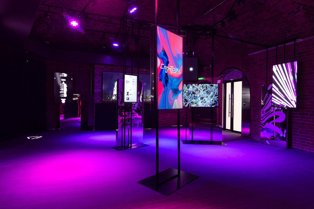 俄罗斯Zifergauz画廊,《Spectrum光谱》数字艺术个展 / Radugadesign