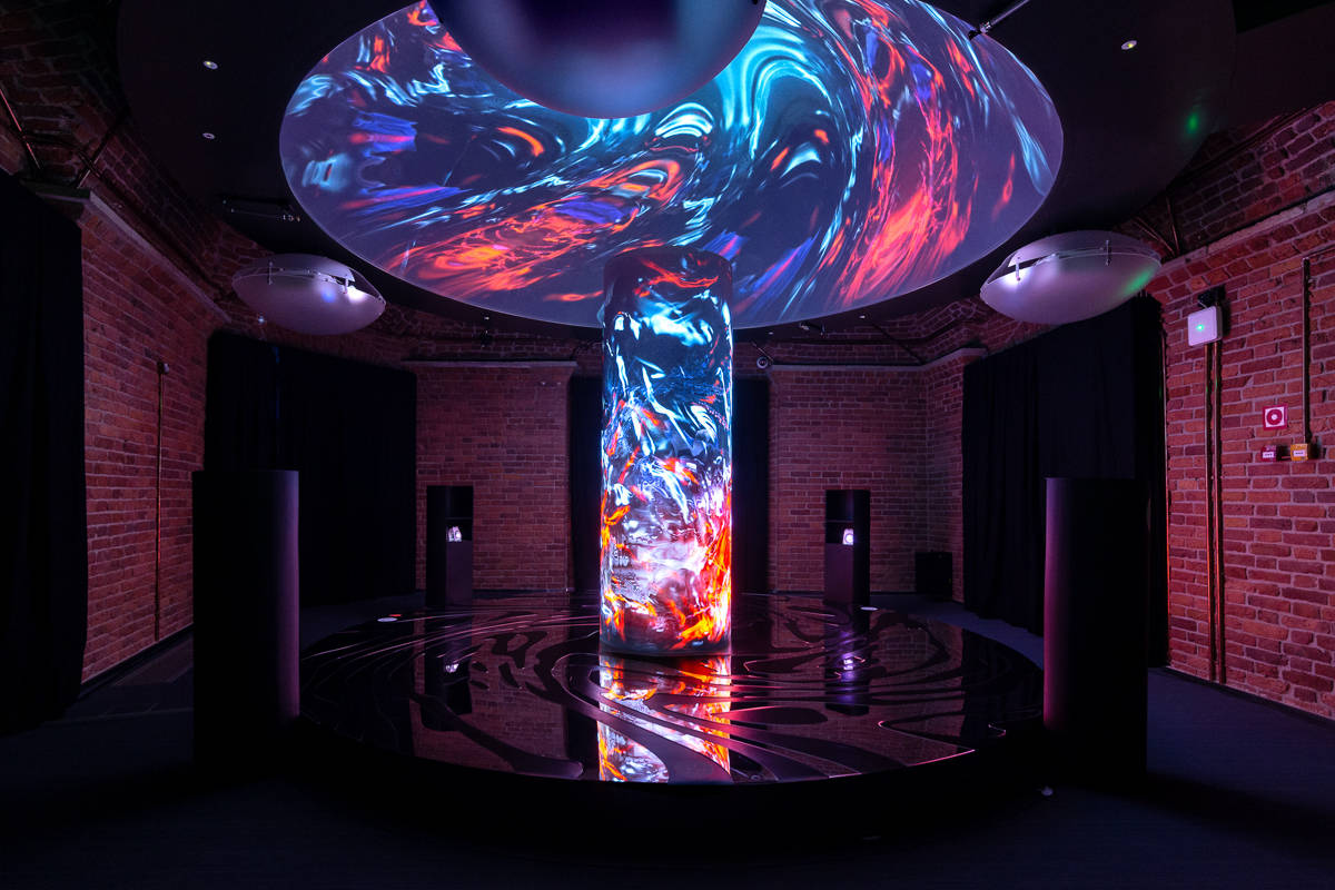 俄罗斯Zifergauz画廊,《Spectrum光谱》数字艺术个展 / Radugadesign