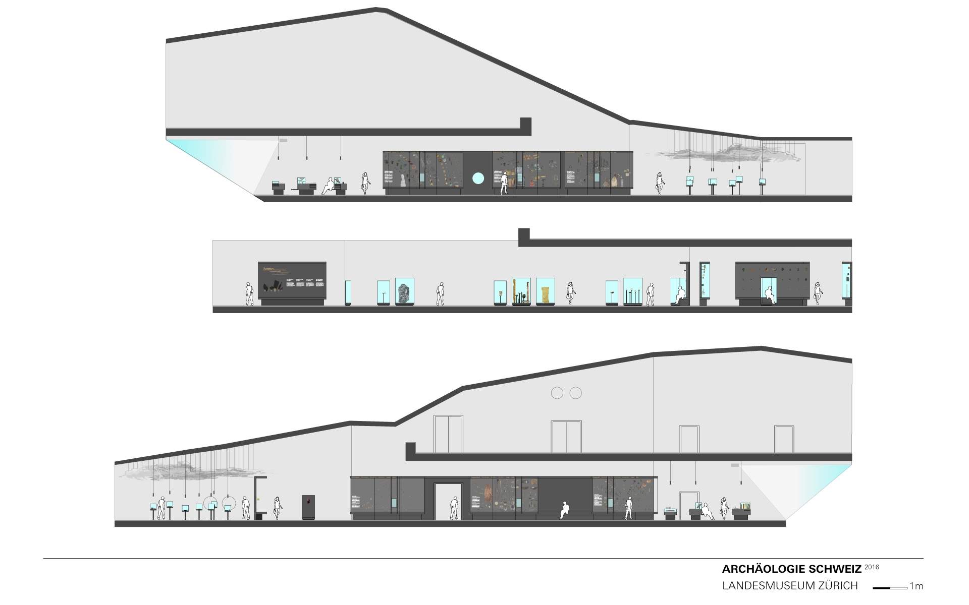 瑞士国家博物馆-瑞士考古研究展 / ATELIER BRÜCKNER布鲁克纳工作室