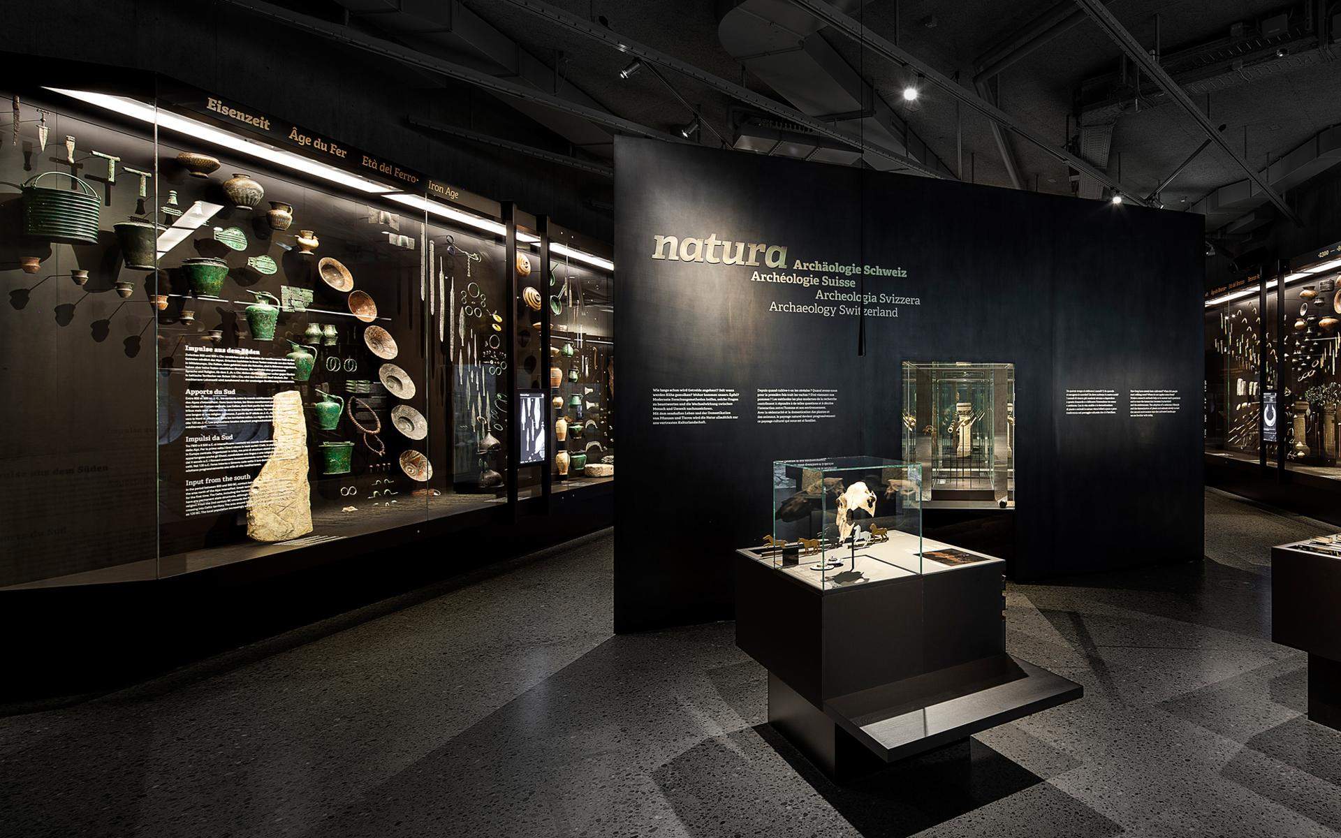 瑞士国家博物馆-瑞士考古研究展 / ATELIER BRÜCKNER布鲁克纳工作室