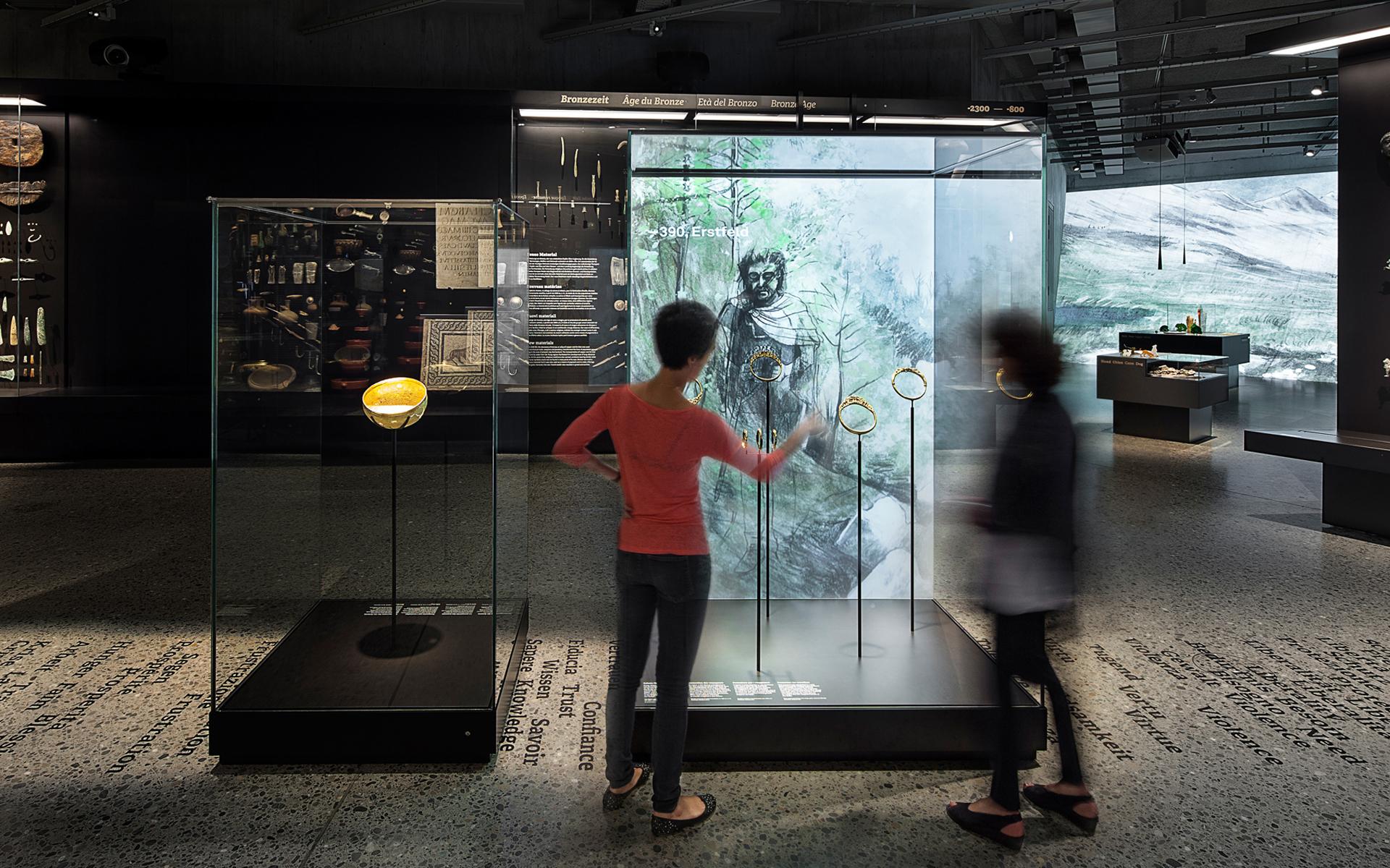 瑞士国家博物馆-瑞士考古研究展 / ATELIER BRÜCKNER布鲁克纳工作室