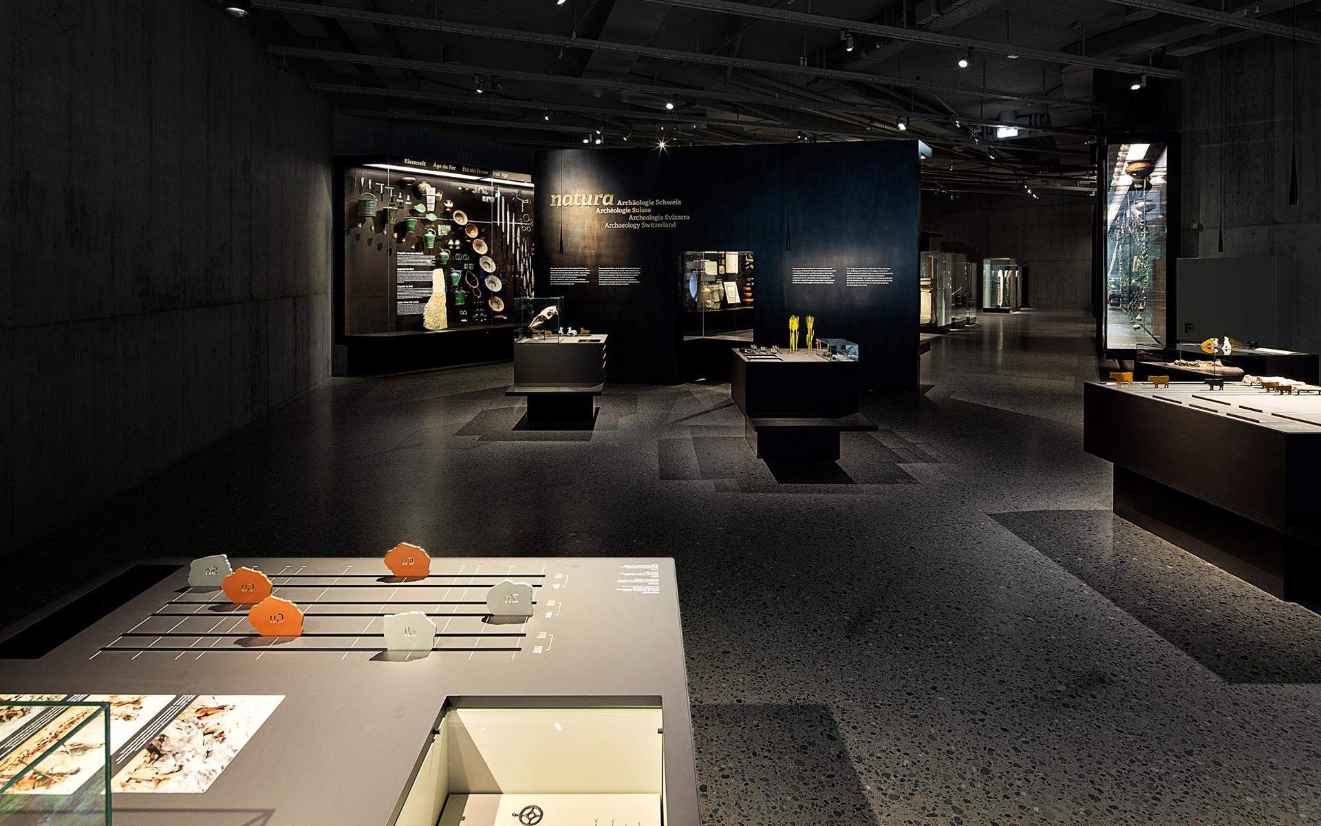 瑞士国家博物馆-瑞士考古研究展 / ATELIER BRÜCKNER布鲁克纳工作室