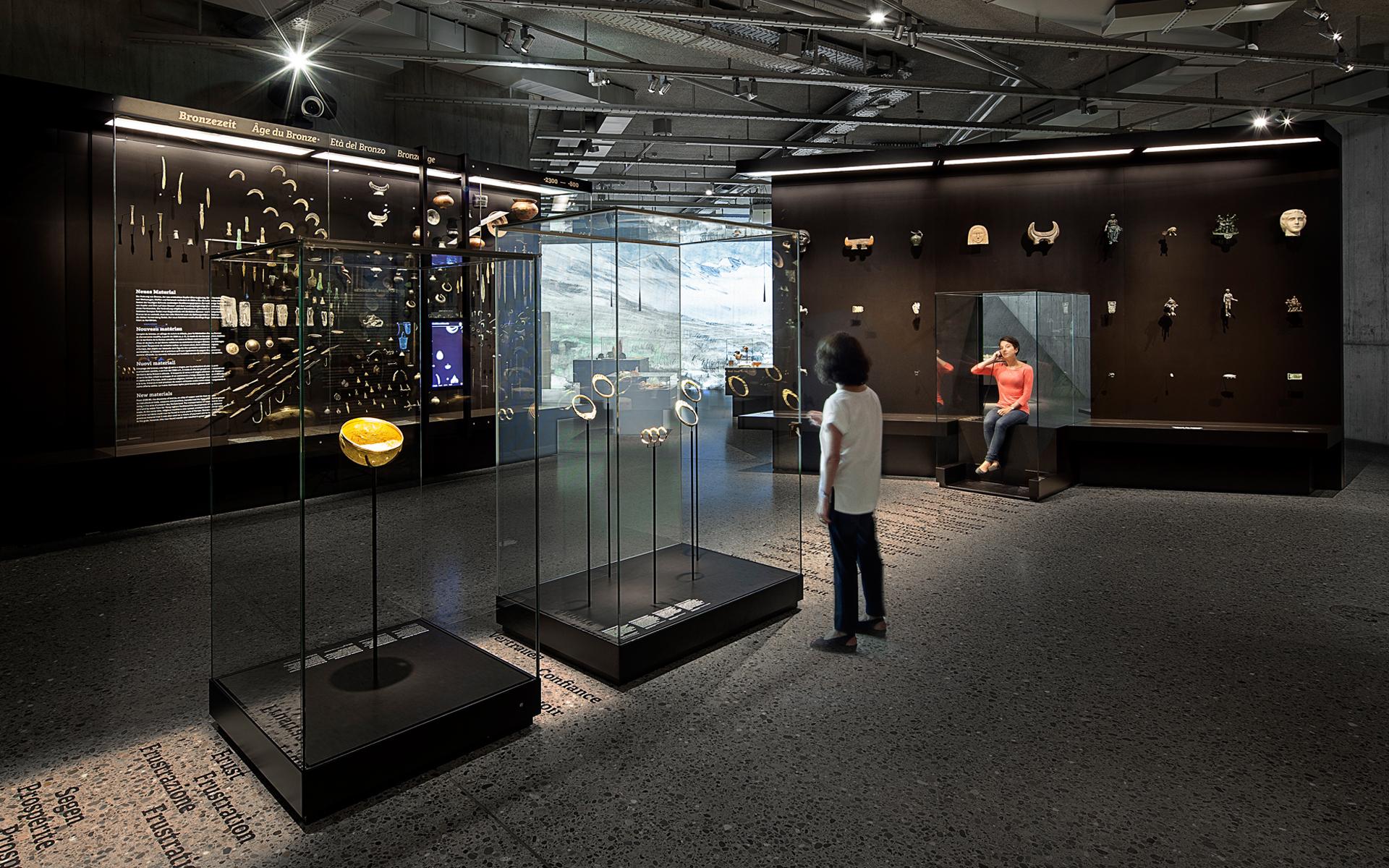 瑞士国家博物馆-瑞士考古研究展 / ATELIER BRÜCKNER布鲁克纳工作室