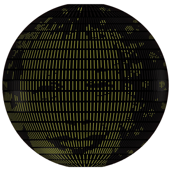 “未来的能源属于孩子”未来能源主题馆-数模融合显示装置：翻转点阵（Flip Dot）/ SIGONGtech