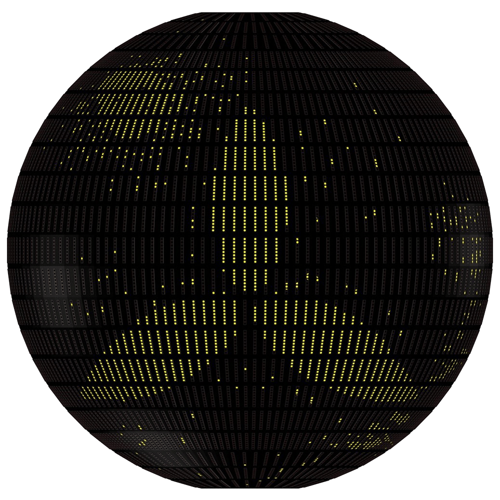 “未来的能源属于孩子”未来能源主题馆-数模融合显示装置：翻转点阵（Flip Dot）/ SIGONGtech