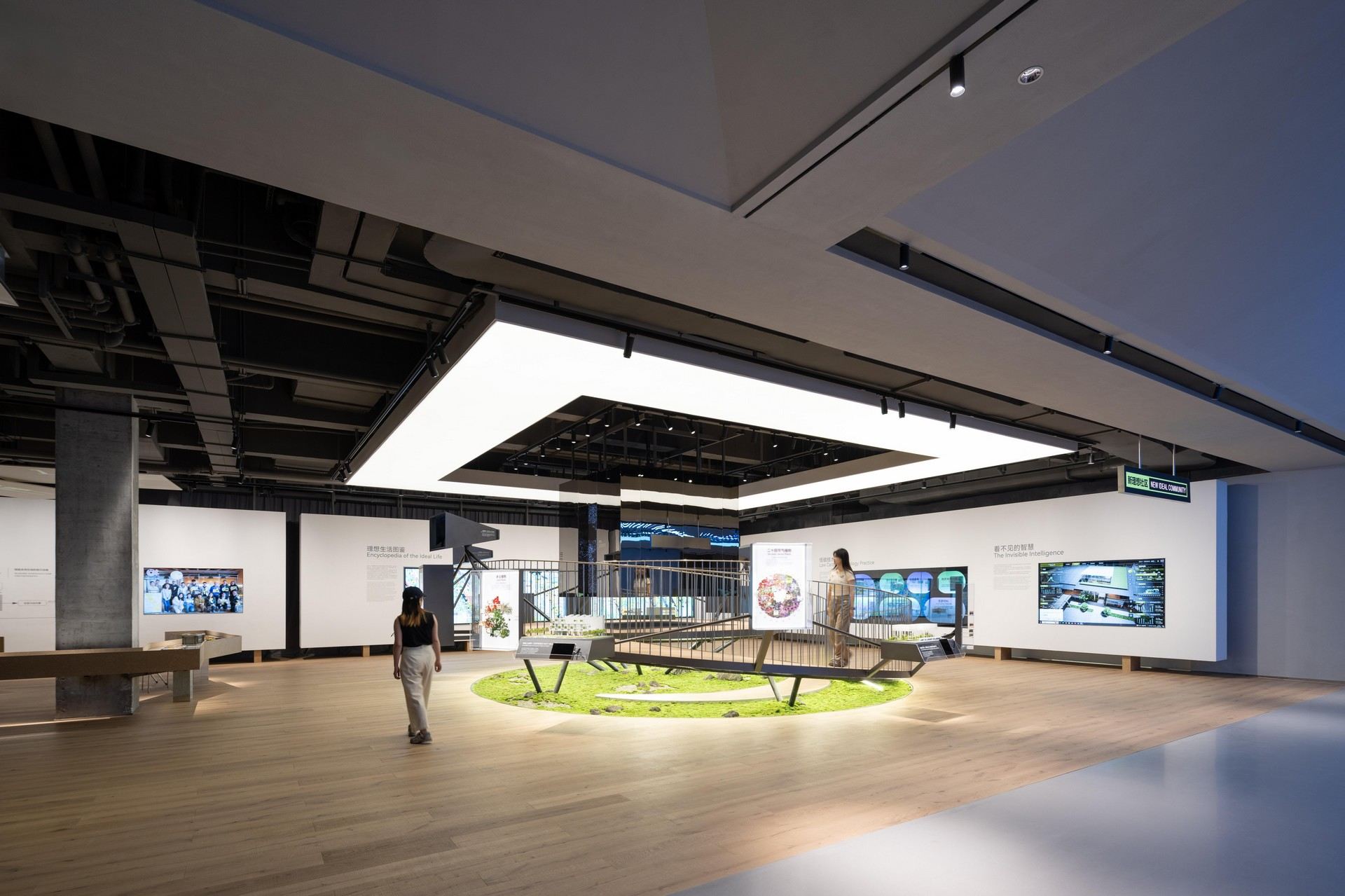 上海,理想之地“新新所”——未来的社区叙事与新展厅形态 / 直径叙事设计