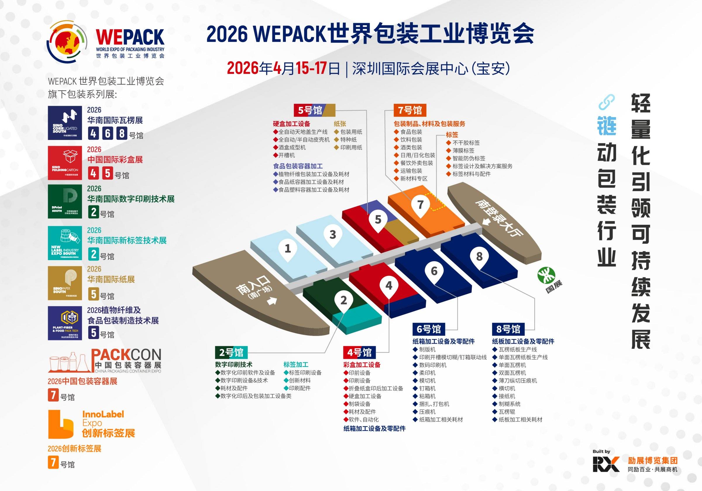 深圳丨WEPACK世界包装工业博览会：2026再度集结深圳