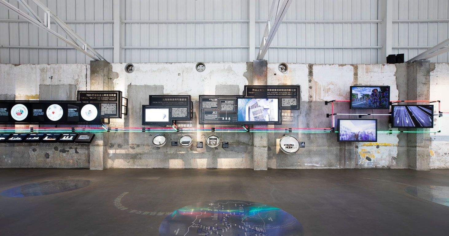 东莞，万科龙湾创想社—1835城市展厅 / 直径叙事设计