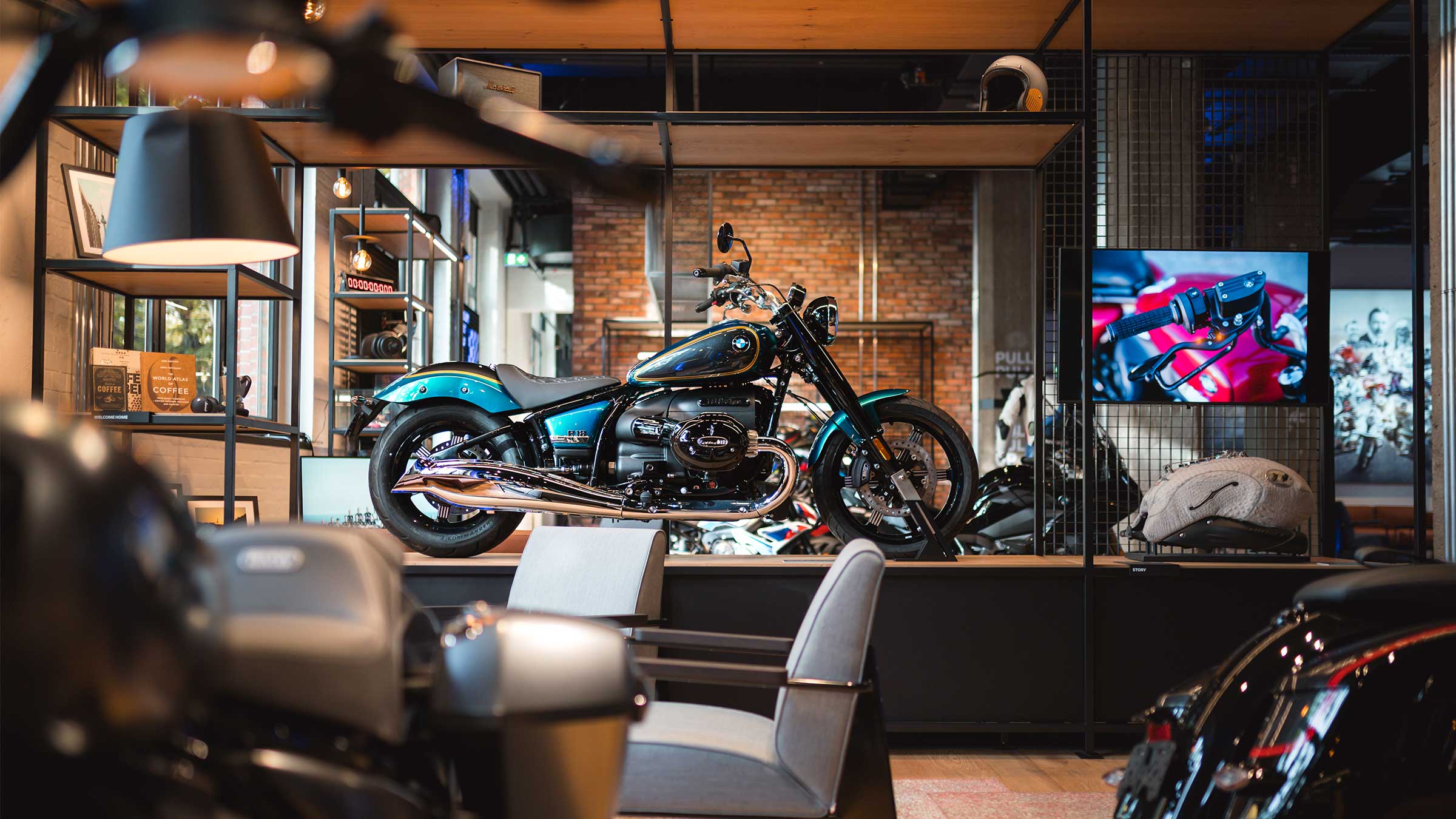 柏林，宝马摩托车世界（BMW Motorrad Welt）摩托车展