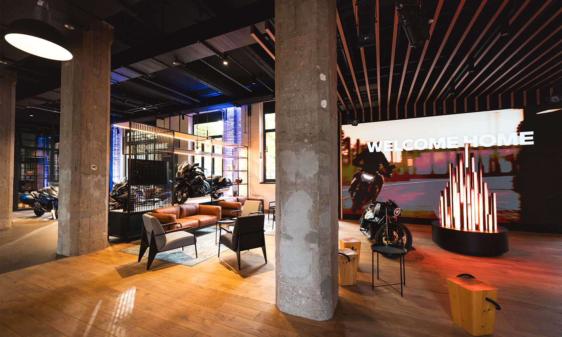 柏林，宝马摩托车世界（BMW Motorrad Welt）摩托车展