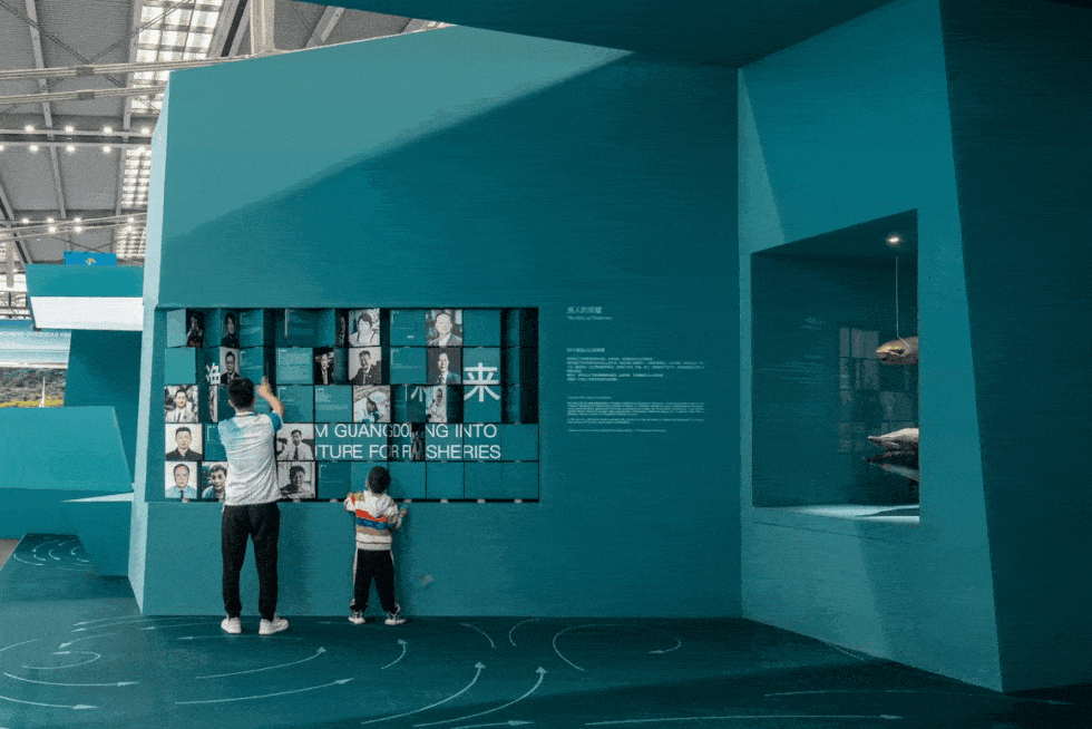 百舸争流，深圳渔博会“渔业发展建设规划展”策展及展览设计 / Pills Architects