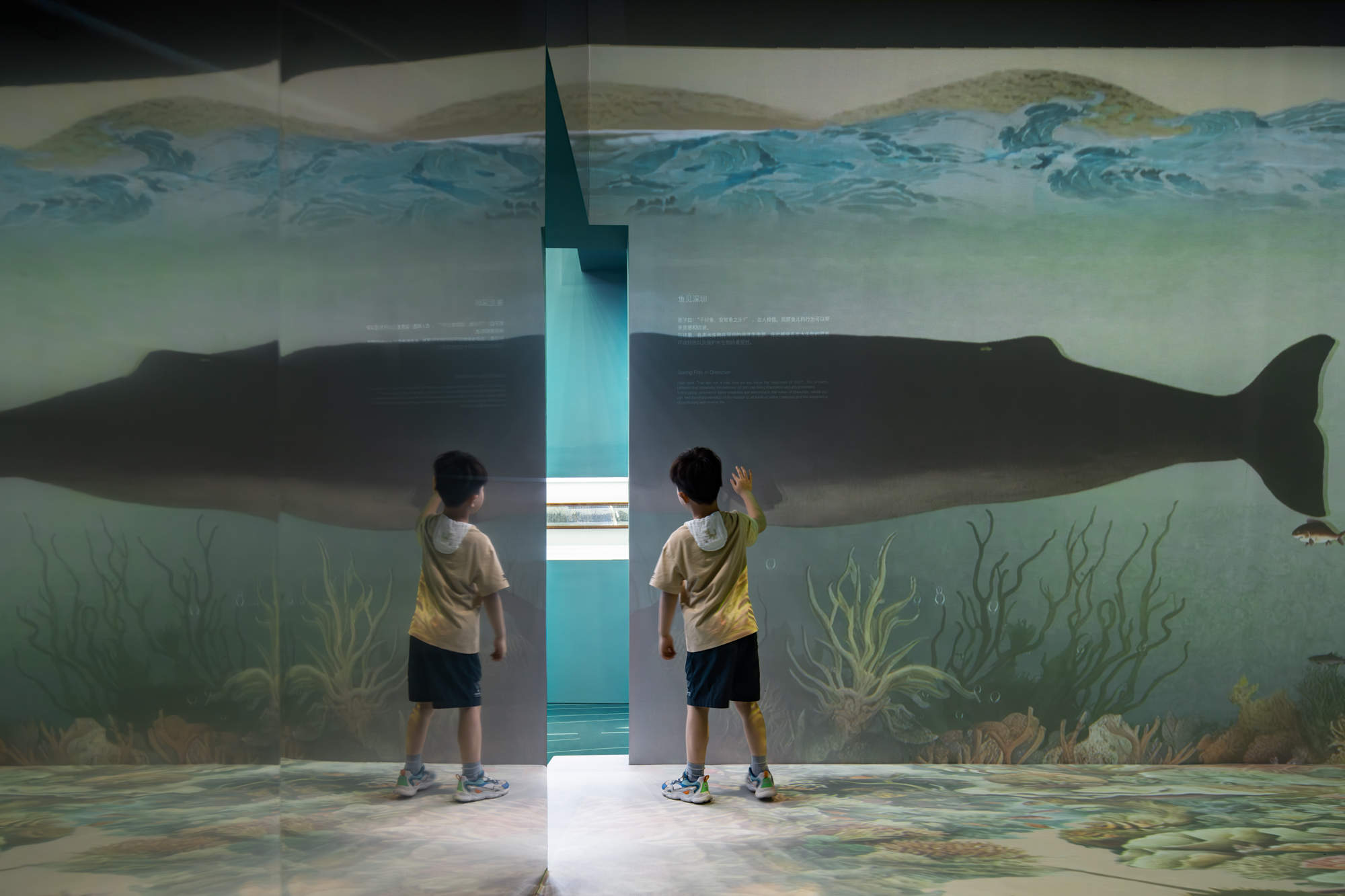 百舸争流，深圳渔博会“渔业发展建设规划展”策展及展览设计 / Pills Architects