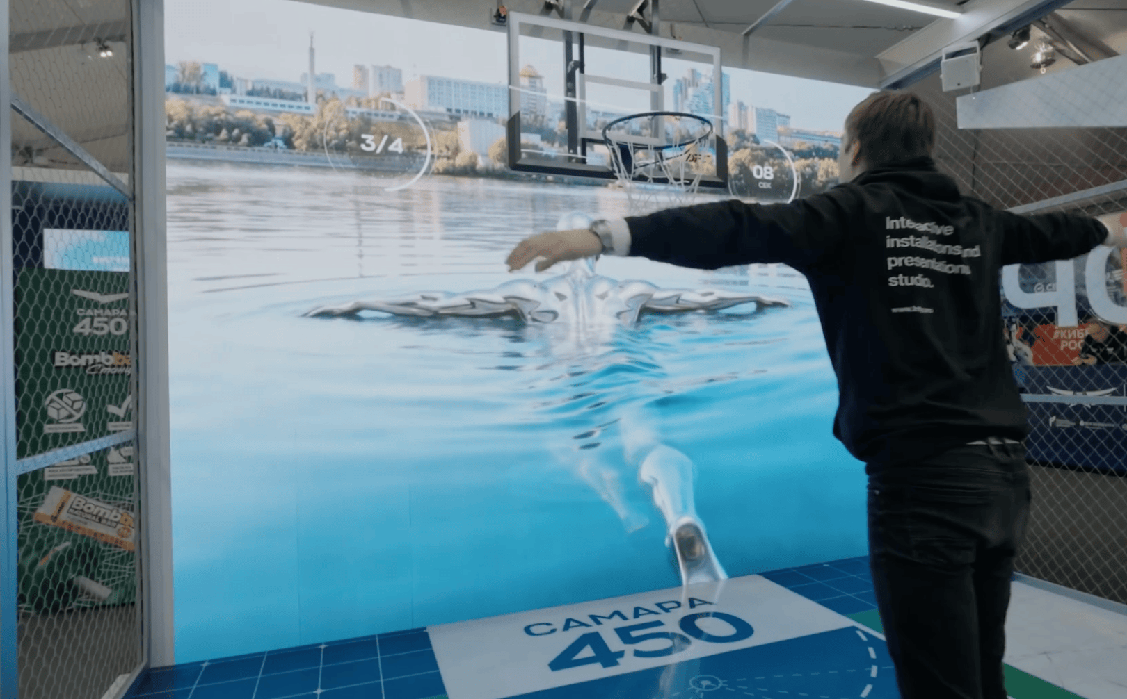 2025年萨马拉州主题游乐场展馆-互动体育展项 / Inty++