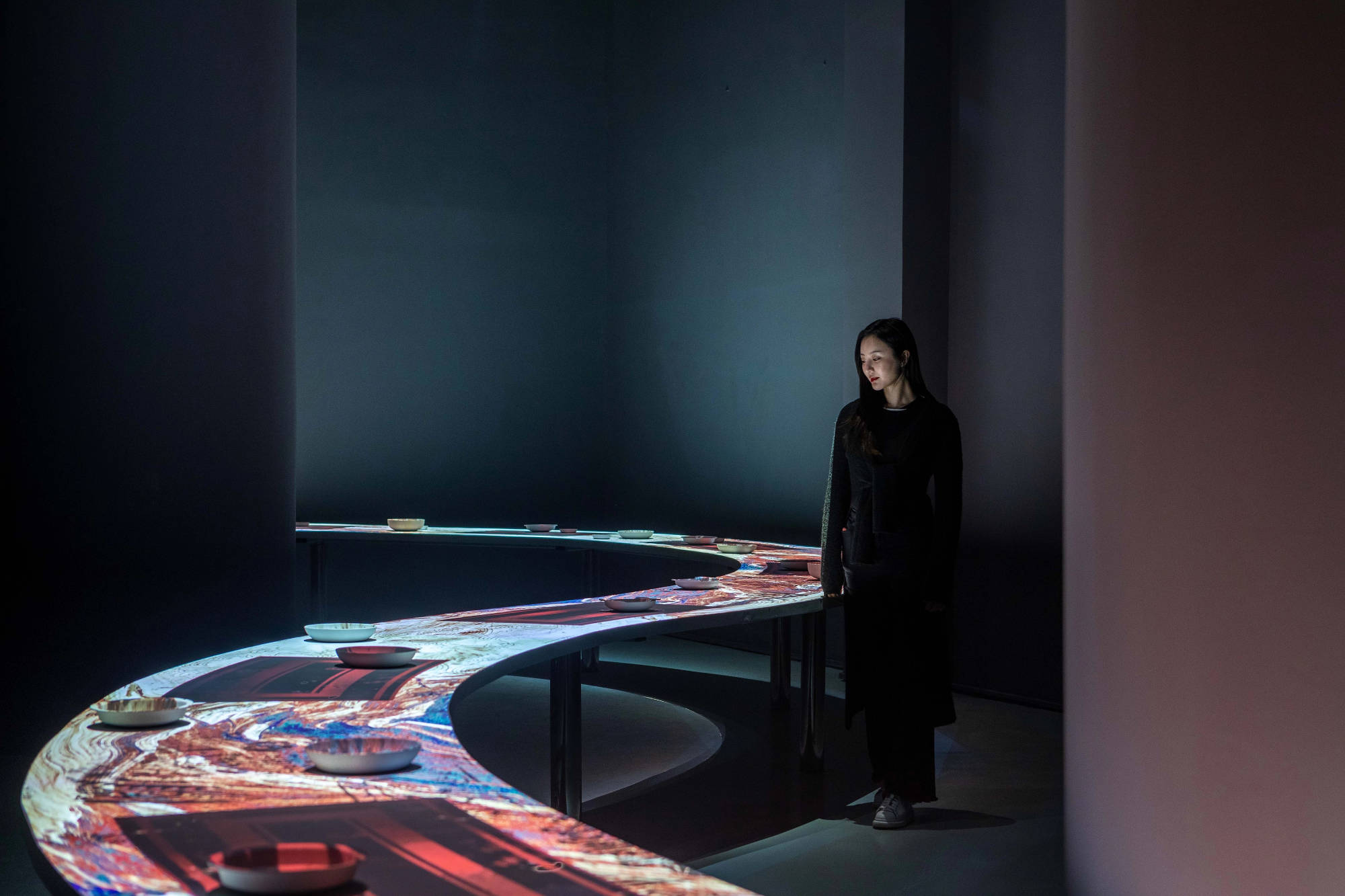 “东方智美”国宝数字体验展 / 某集体ART+TECH、央视纪录、济南华侨城、君看文化、 CCTV《国家宝藏》视觉团队