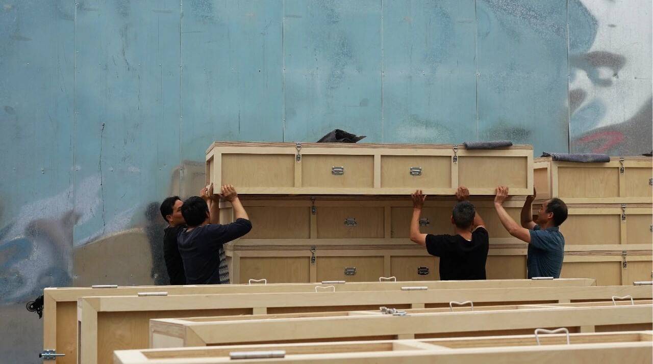 ART021 BEIJING “珍宝阁" 特别展览展柜系统设计 / Pills Architects